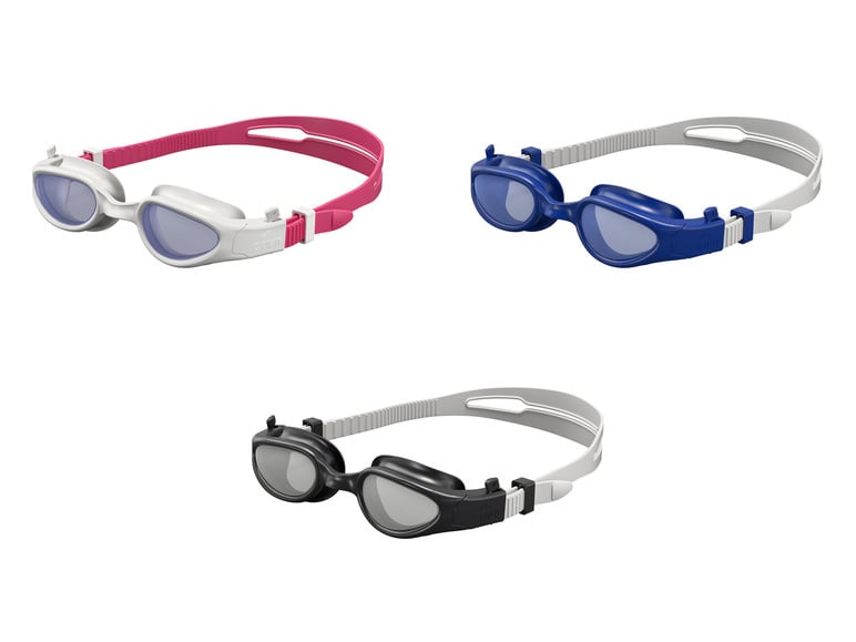 CRIVIT Schwimmbrille, hydrodynamische Form, mit Anti-Fog-Beschichtung