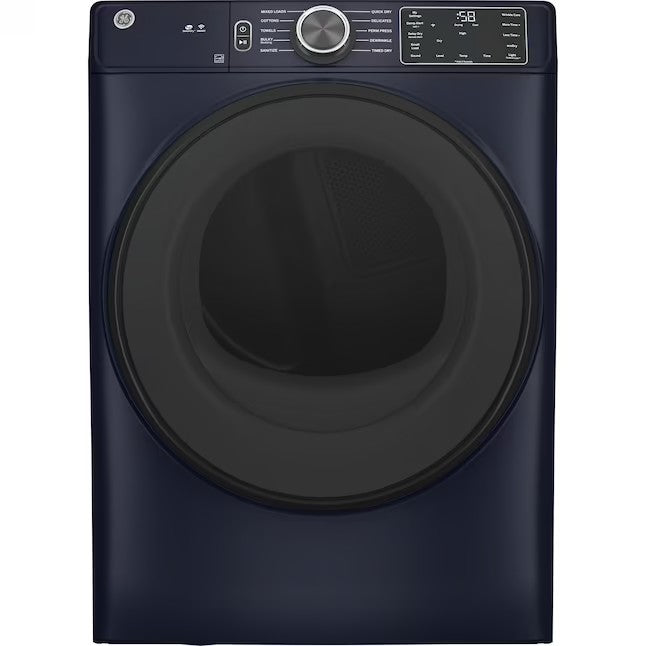 GE 7.8-cu ft Stackable Smart Electric Dryer (White) ENERGY STAR