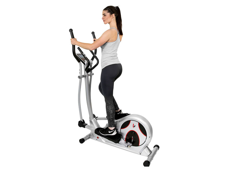 Christopeit Sport Crosstrainer EL 5000 Pro (Empfänger für drahtlosen Pulsmessgurt im Computer enthalten)