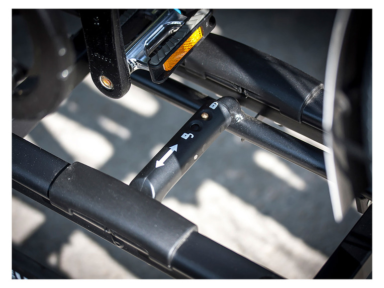 EUFAB Fahrradträger »Amber IV«, für 4 Räder, abschließbar