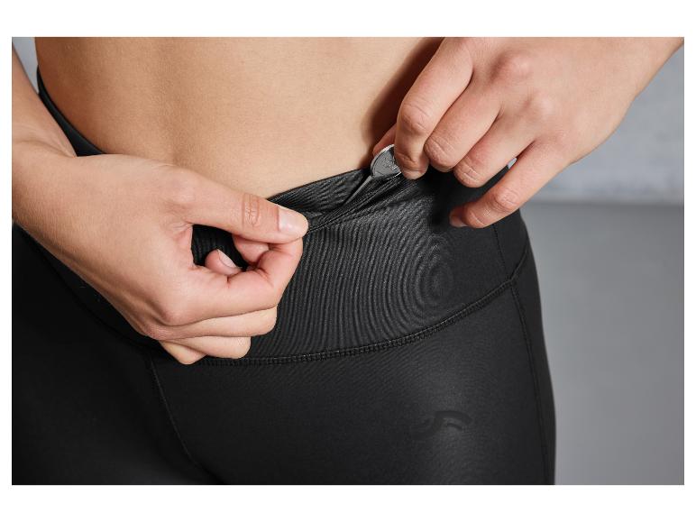 CRIVIT Damen Funktionstights, mit integrierter Schlüsseltasche