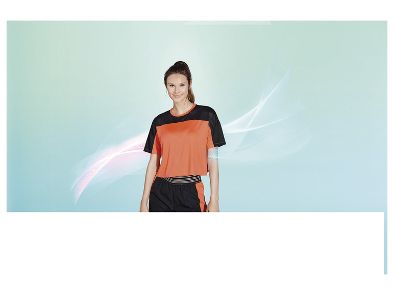 CRIVIT Damen Funktionsshirt, weit geschnitten