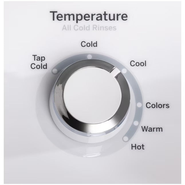 GE 4.5-cu ft High Efficiency Agitator Top-Load Washer (White)