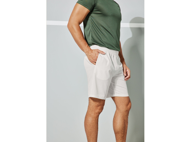 CRIVIT Herren Funktionsshorts, schnelltrocknend und feuchtigkeitsableitend