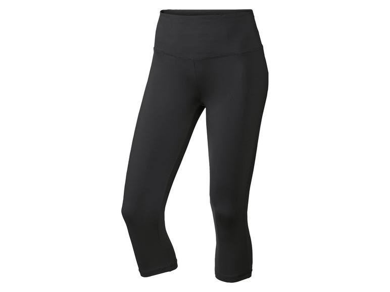 CRIVIT Damen Funktionscapri mit integrierter Schlüsseltasche