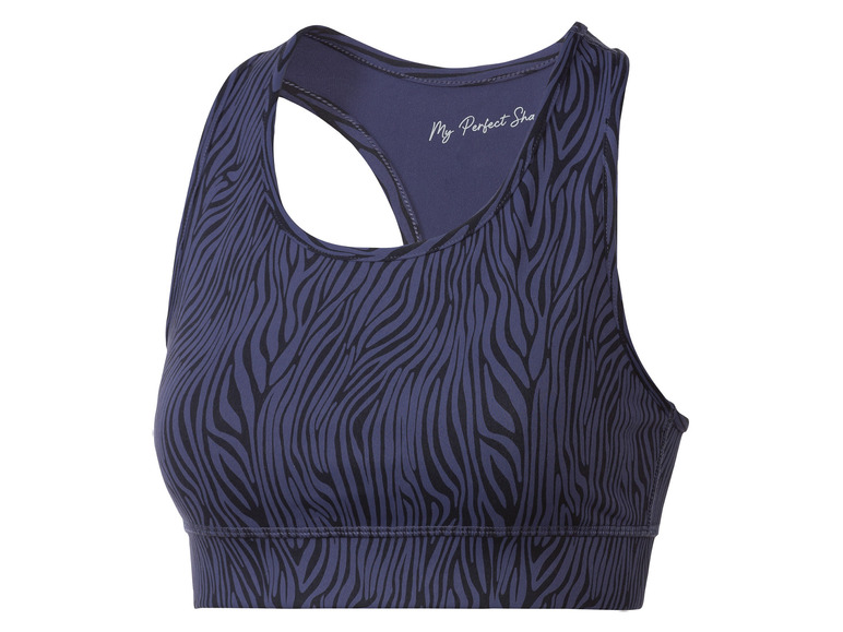 CRIVIT Damen Sport-Bustier, Medium Level, mit Ringerrücken