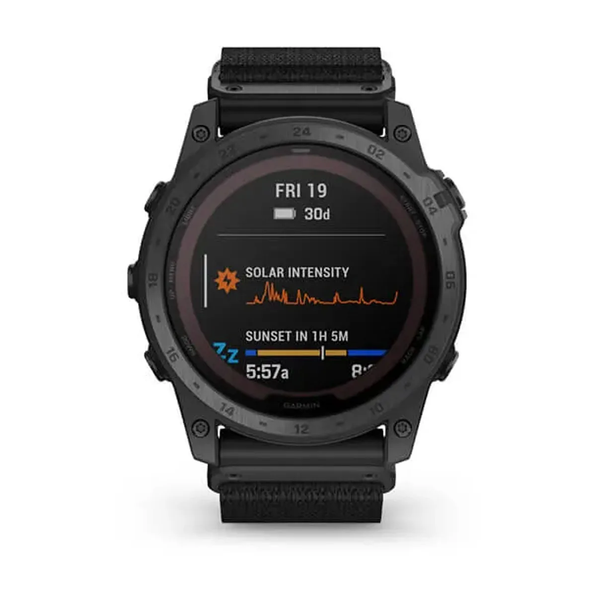 tactix® 7 – Pro Edition Solar Powered Tactical GPS Watch with Black and Coyote Tan Nylon Bands