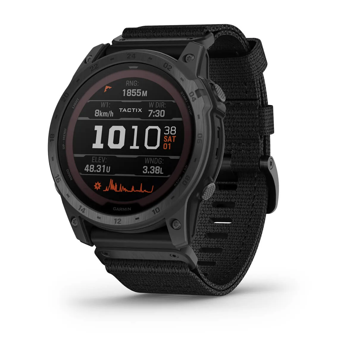 tactix® 7 – Pro Ballistics Edition Solar Powered Tactical GPS Watch with Applied Ballistics and Nylon Band