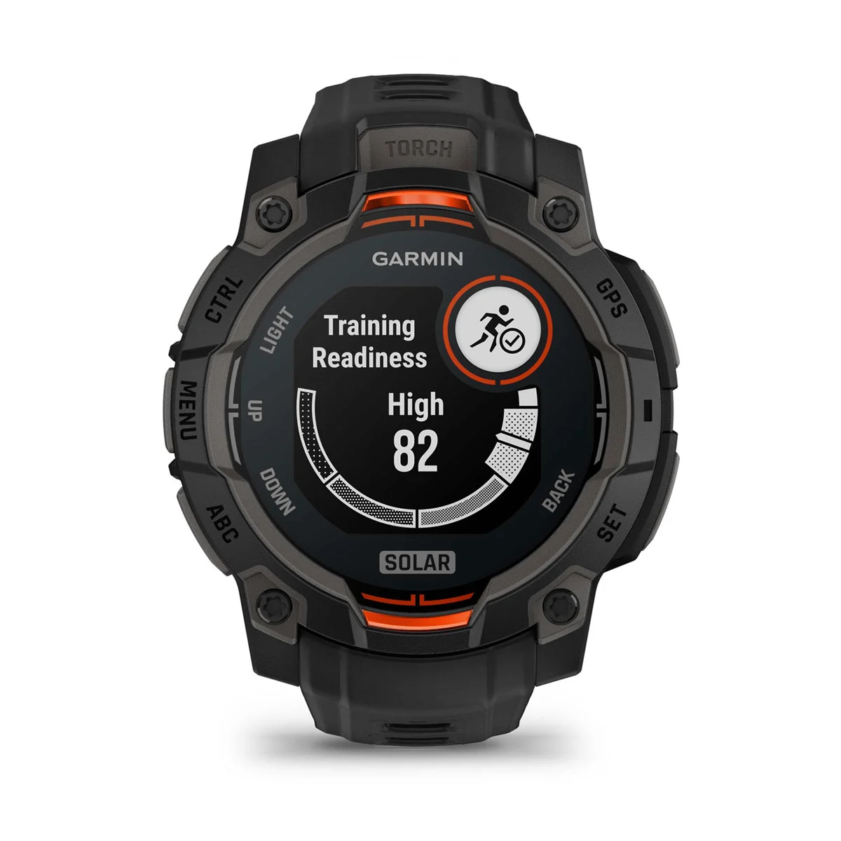 Instinct® 3 – 45 mm, Solar Black with Black Band