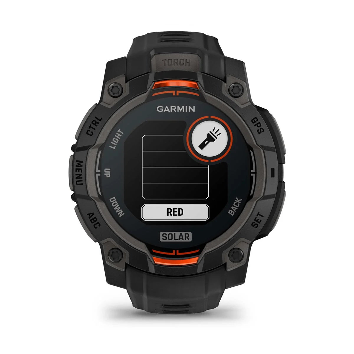 Instinct® 3 – 45 mm, Solar Black with Black Band