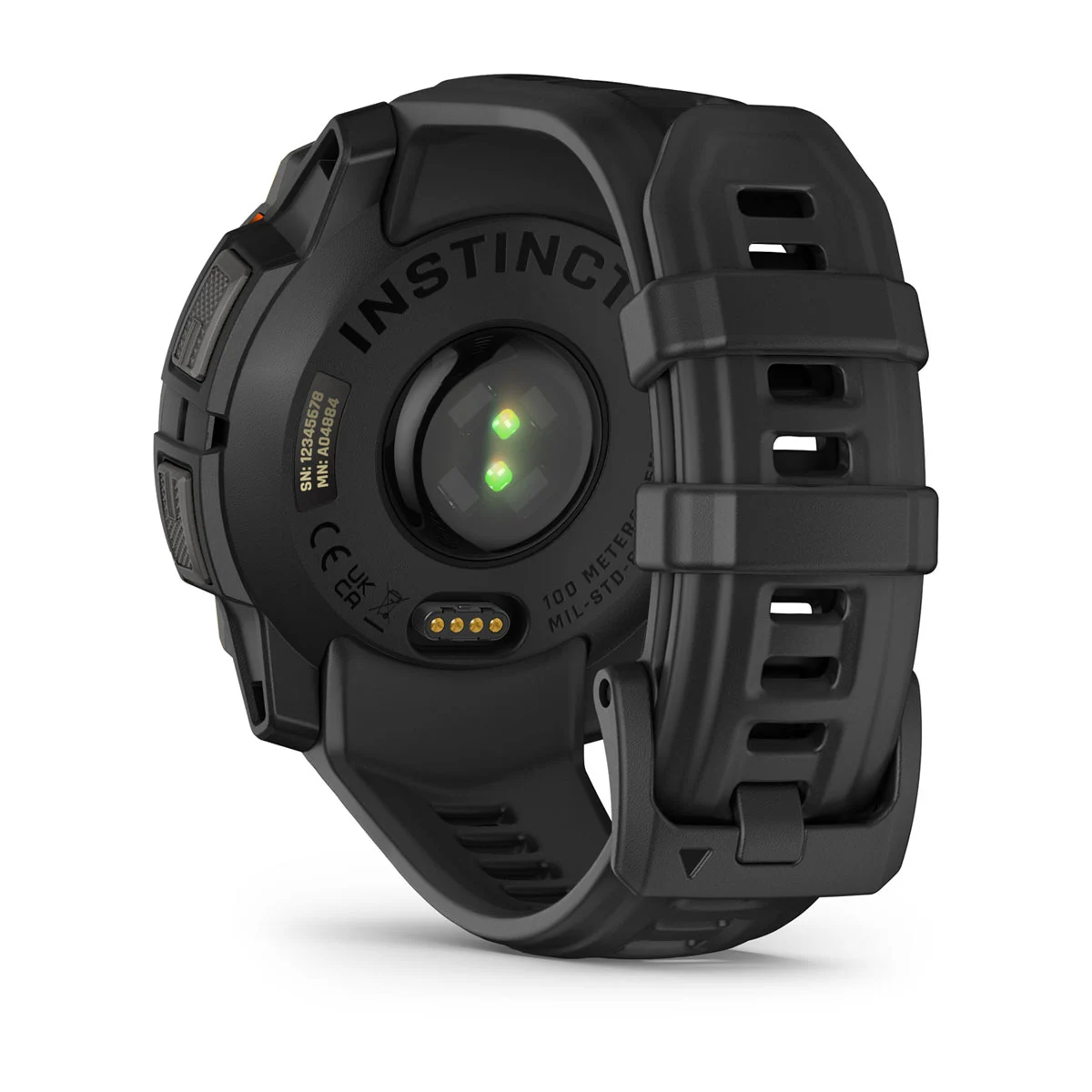 Instinct® 3 – 45 mm, Solar Black with Black Band