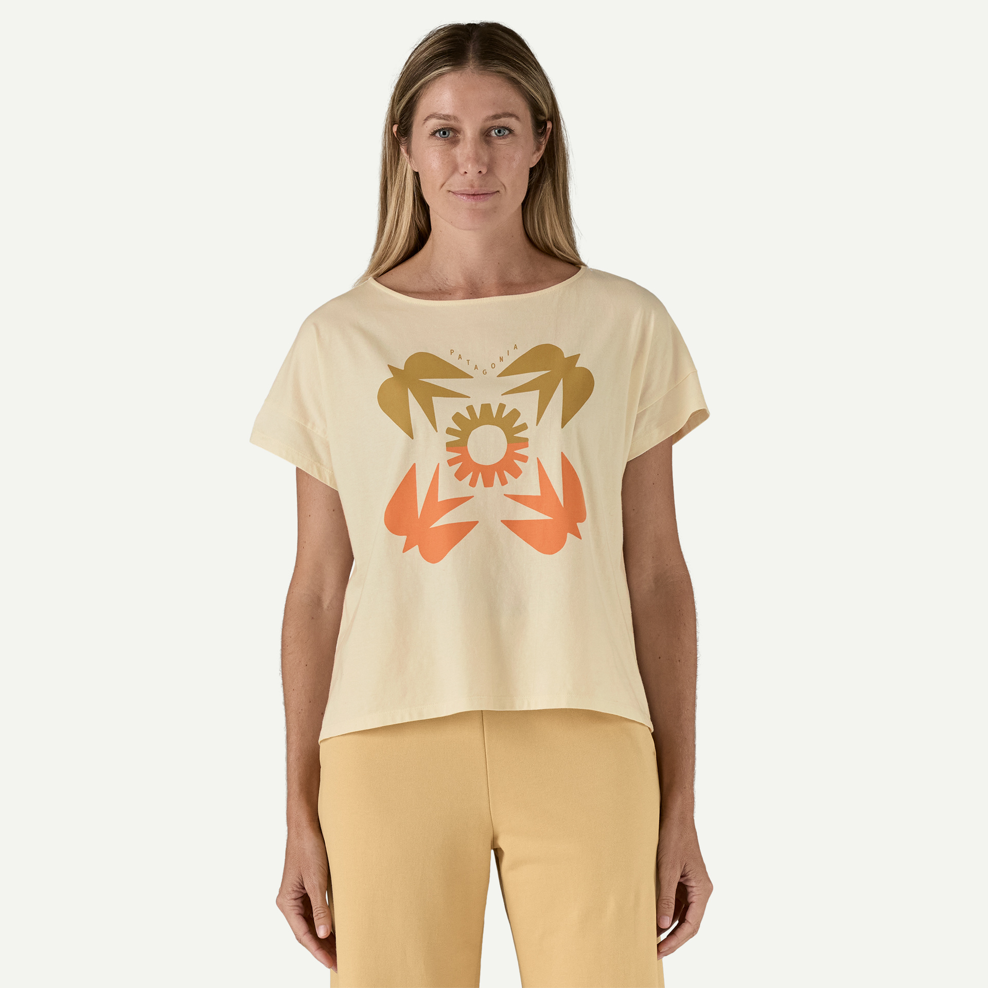 Women's Sunfirst Relaxed Drop-Sleeve Organic T-Shirt