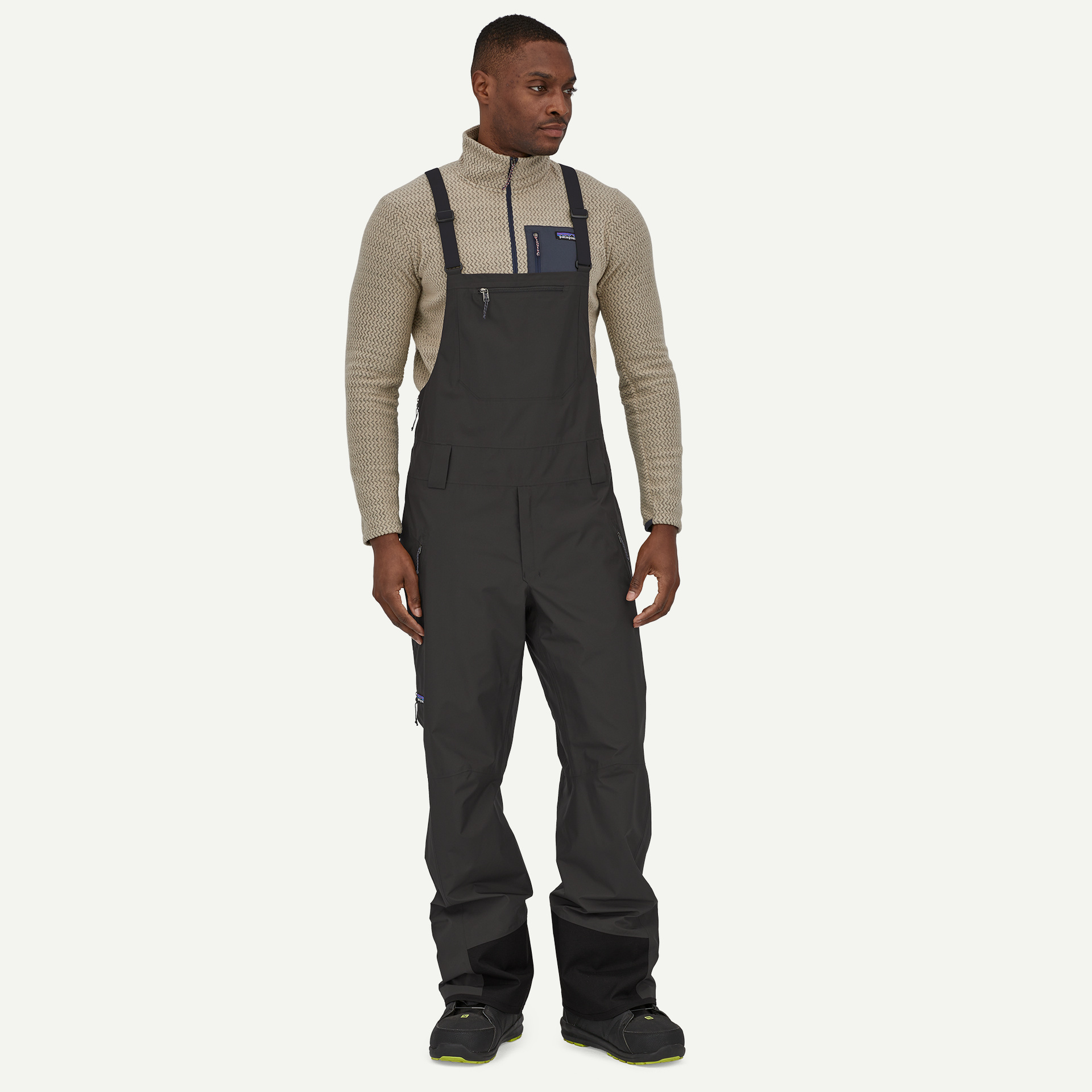 Men's Powder Town Bibs - Short