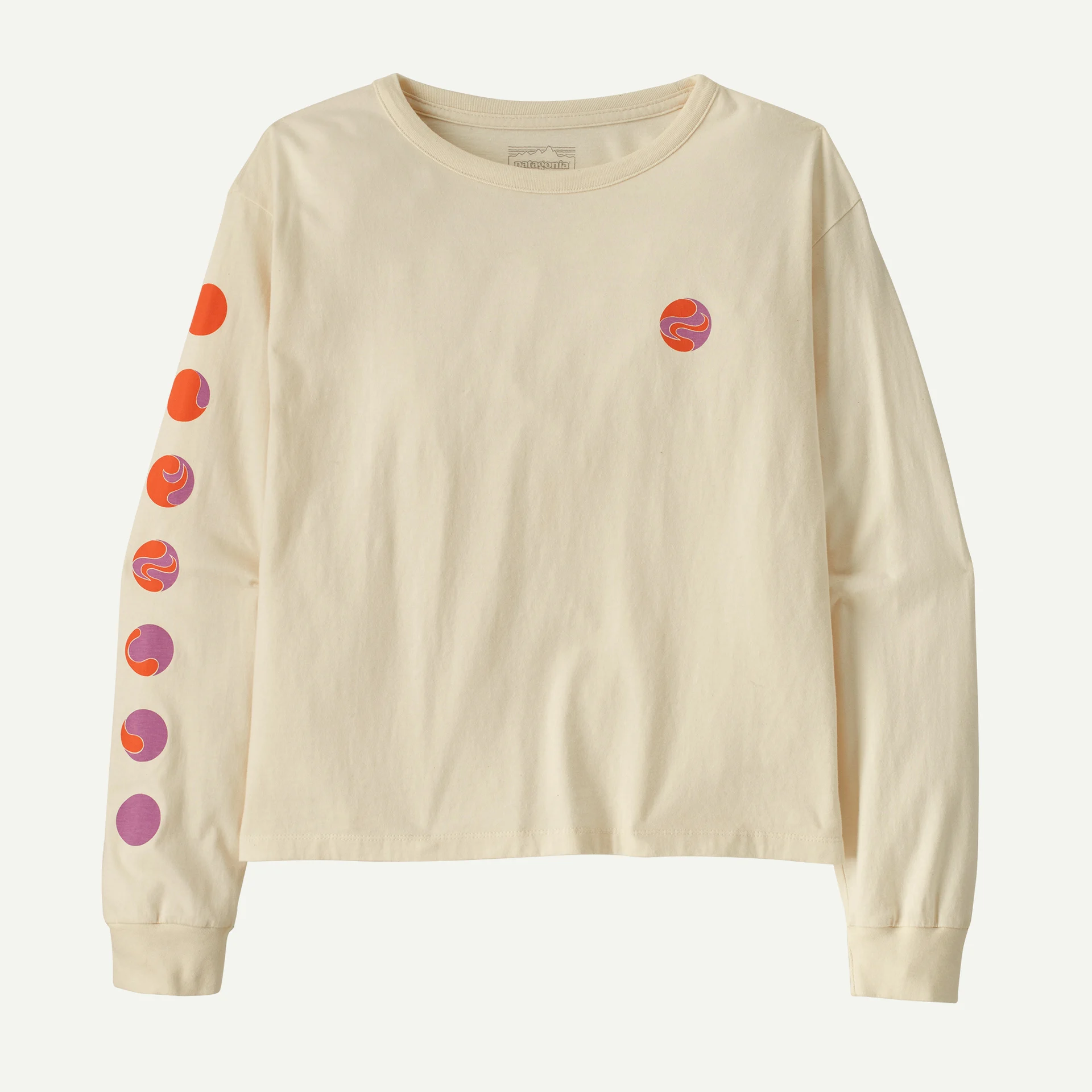 Women's Long-Sleeved Earth Flow Easy-Cut Organic Shirt