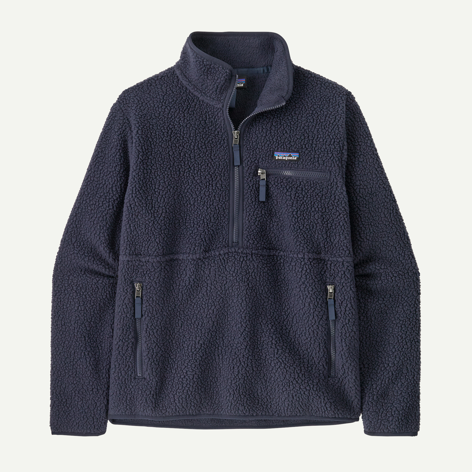 Women's Retro Pile Fleece Marsupial Pullover