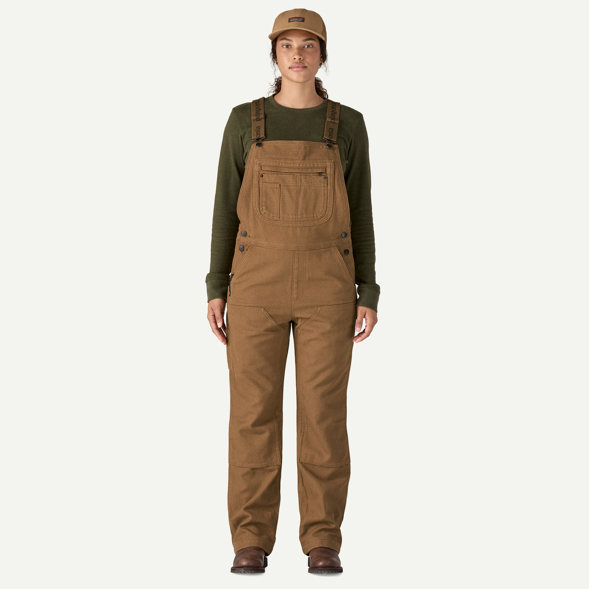 Women's Iron Forge® Fleece-Lined Bib Overalls