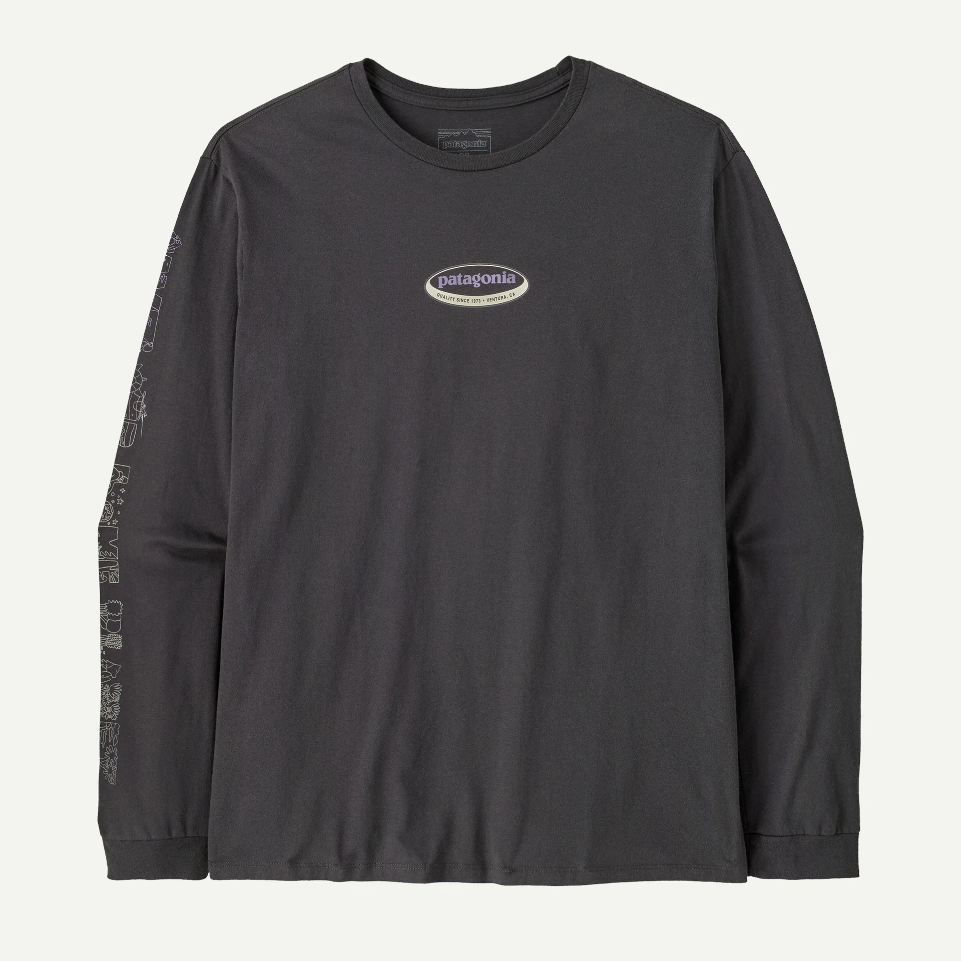 Men's Long-Sleeved Long Way 'Round Organic Shirt