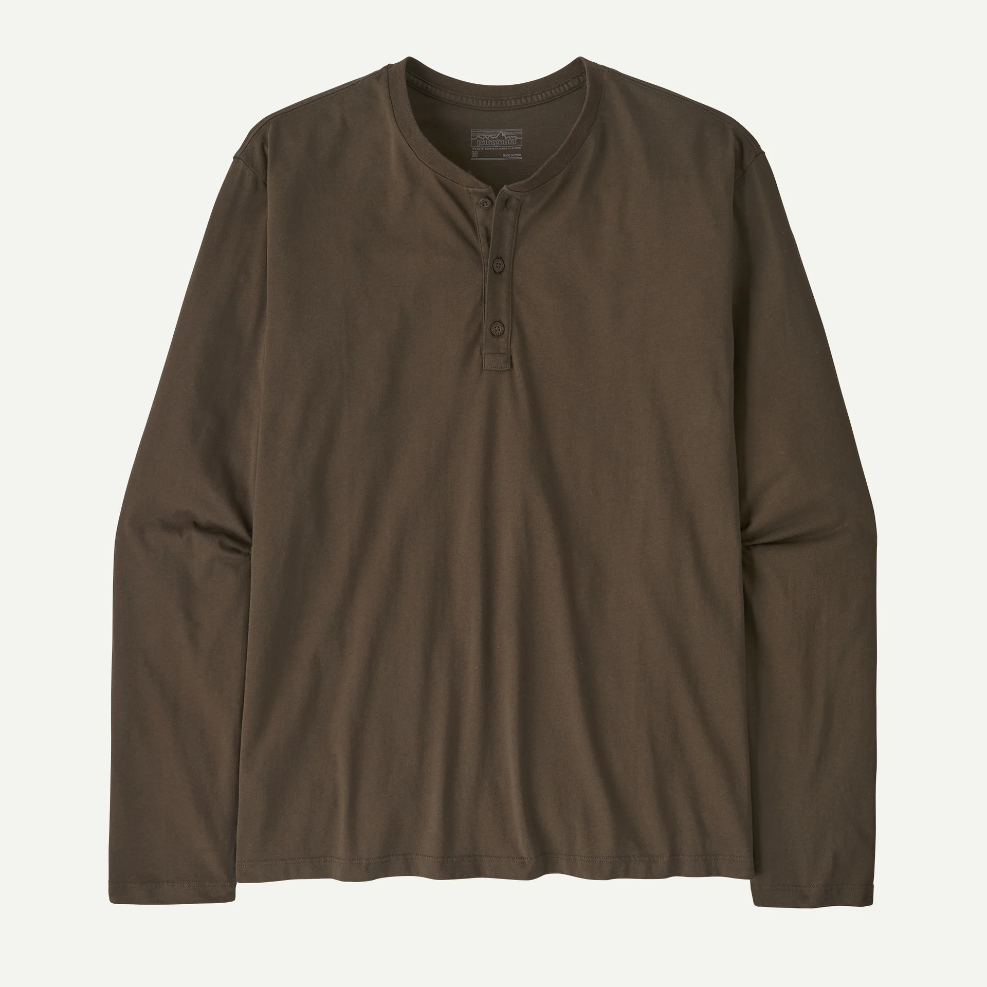 Men's Long-Sleeved Daily Henley