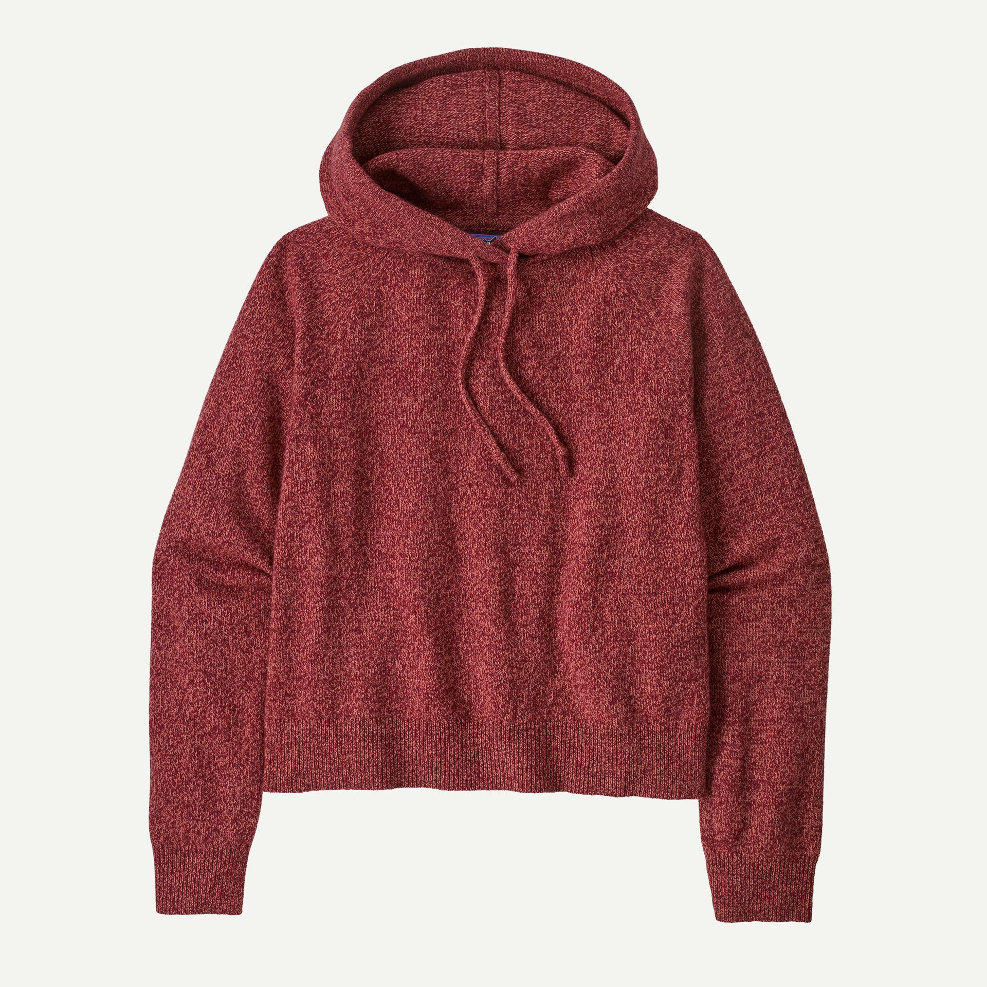 Women's Recycled Wool-Blend Hooded Pullover Sweater