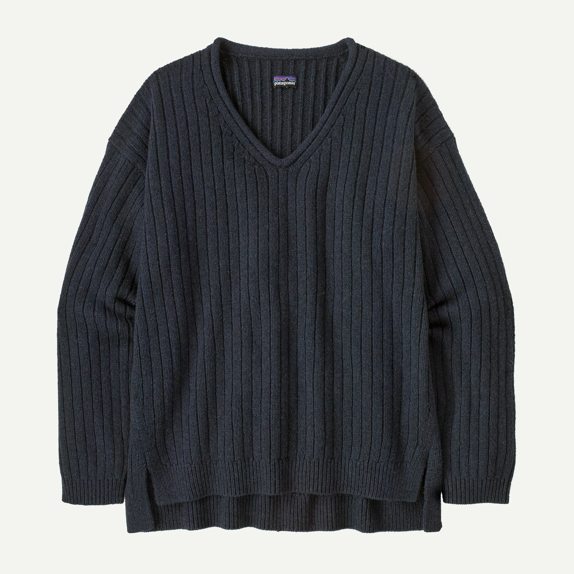 Women's Recycled Wool-Blend V-Neck Sweater