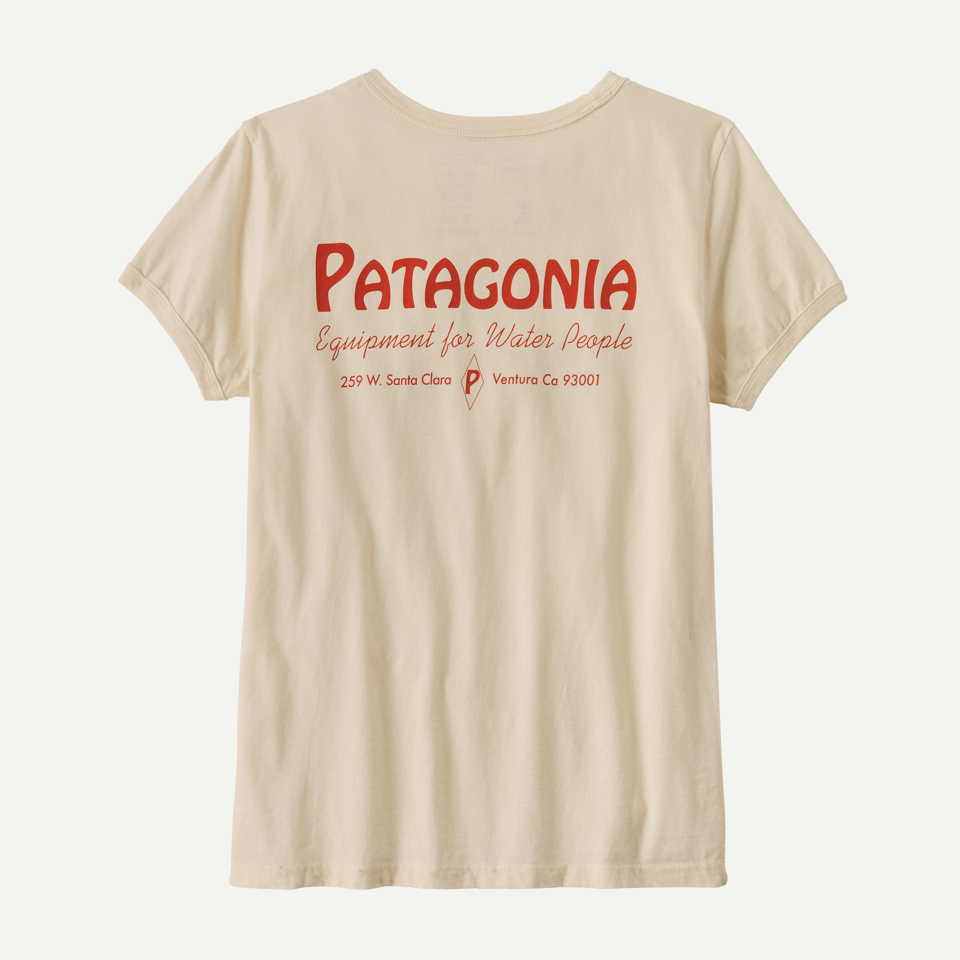 Women's Water People Organic Ringer Tee