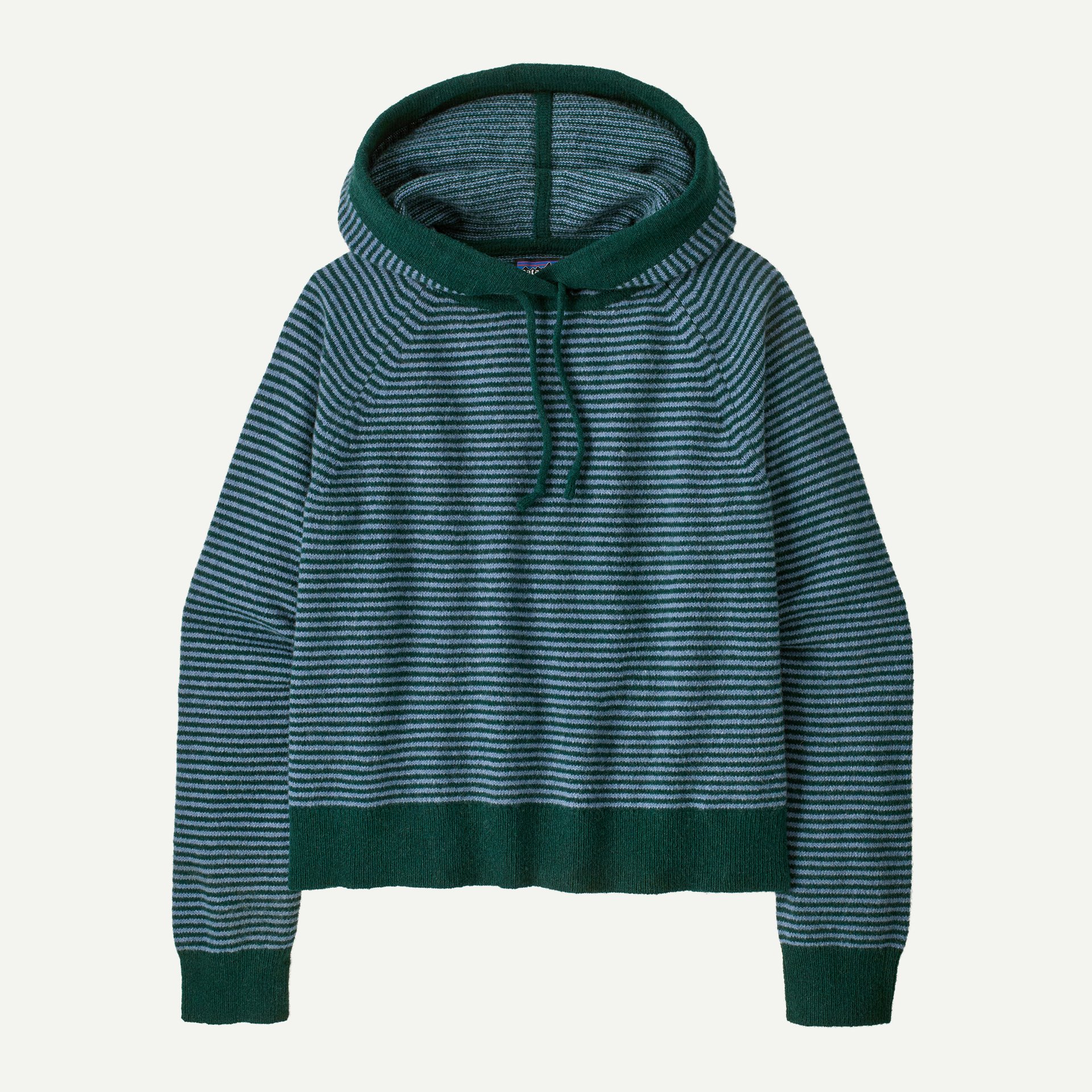 Women's Recycled Wool-Blend Hooded Pullover Sweater