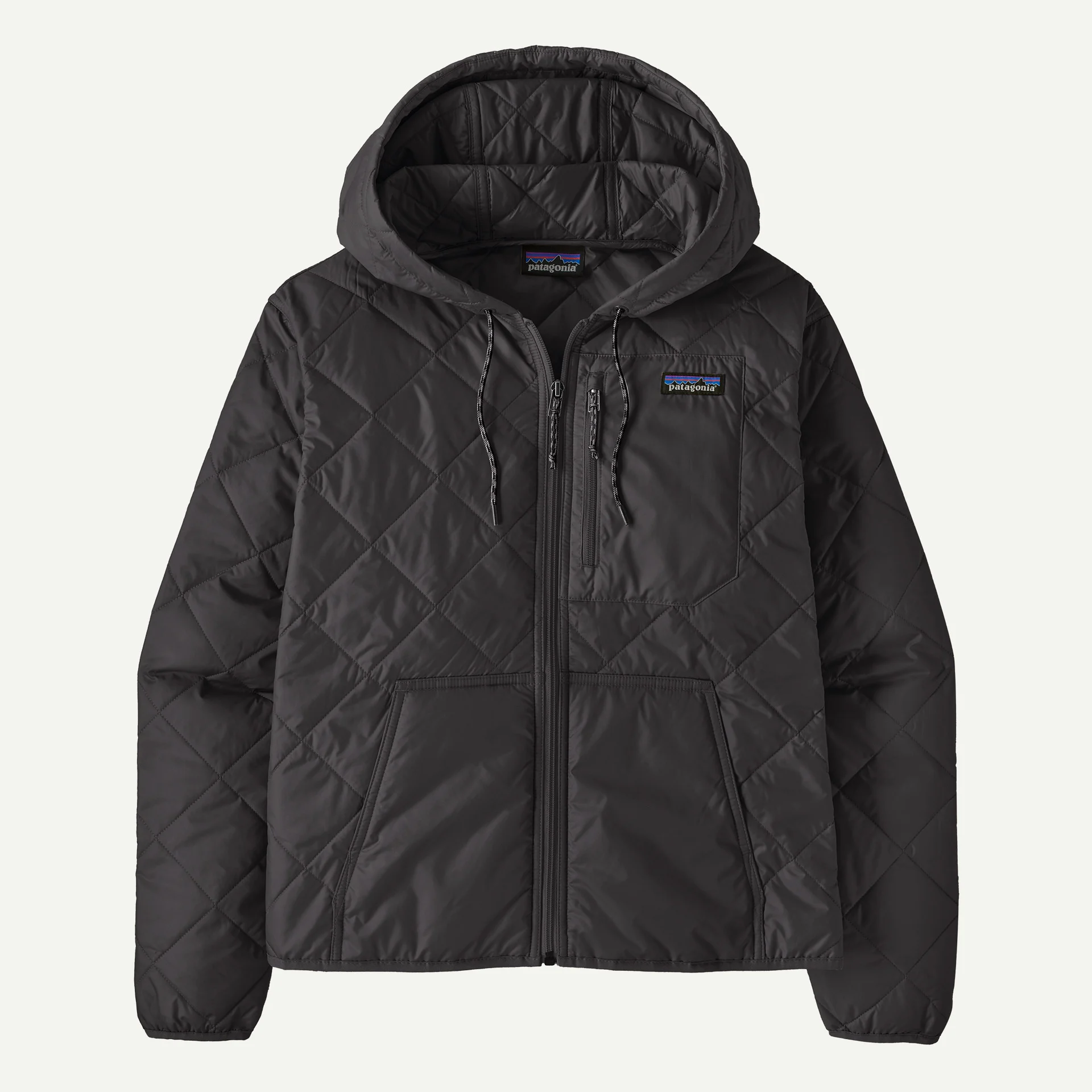 Women's Diamond Quilted Bomber Hoody