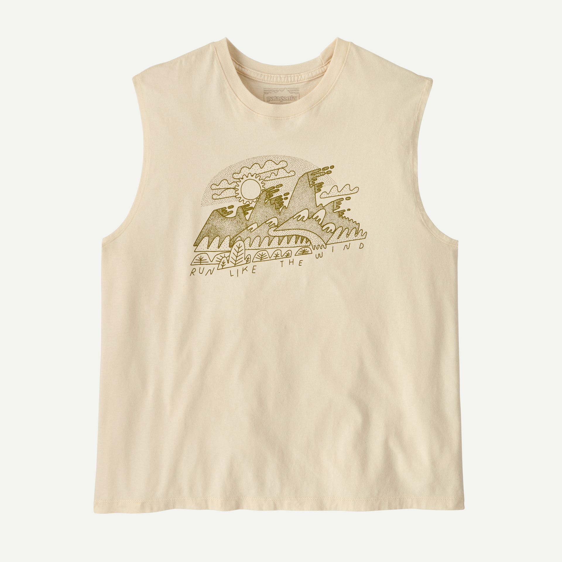 Women's Wind Runner Boxy Organic Tank Top