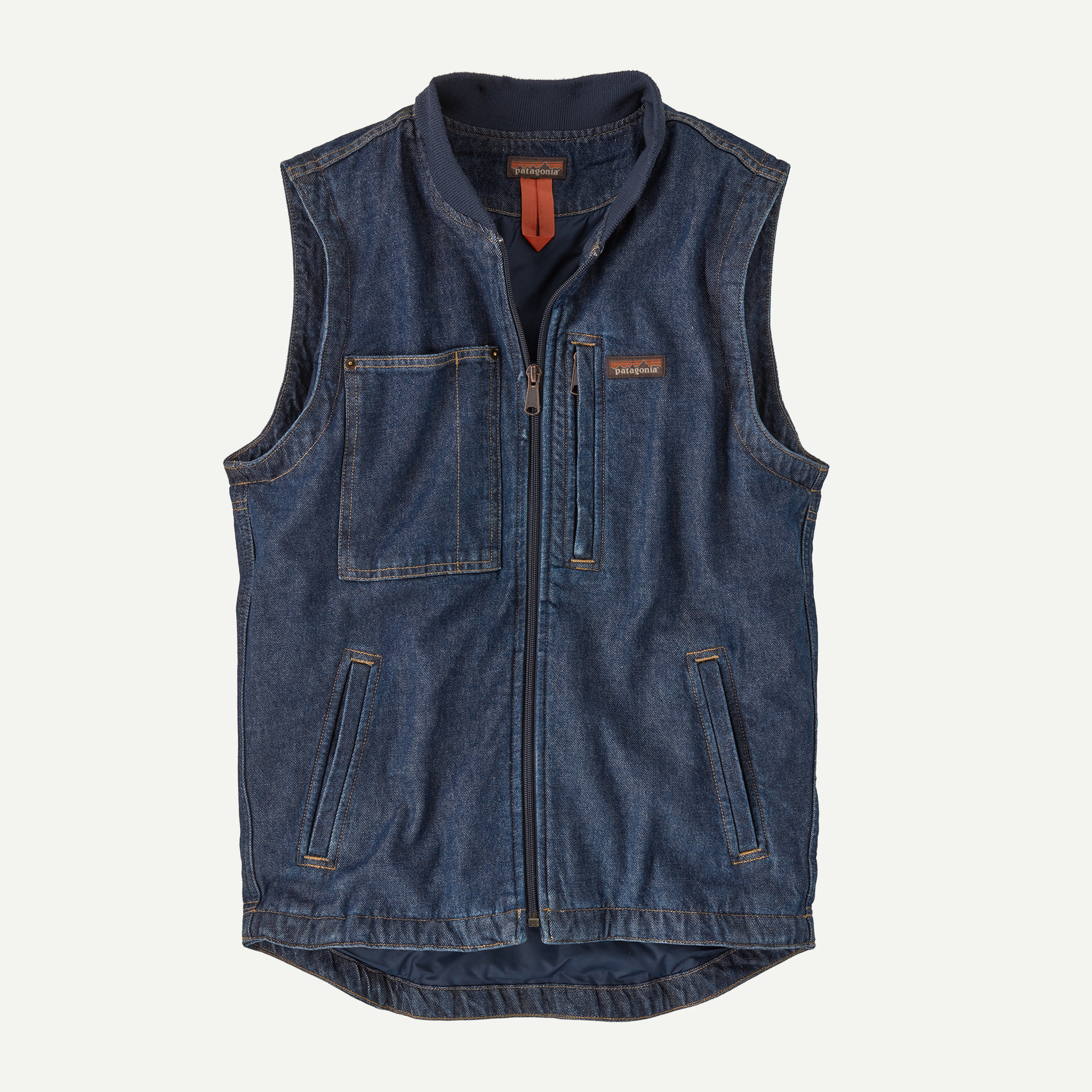 Men's Work Denim Vest