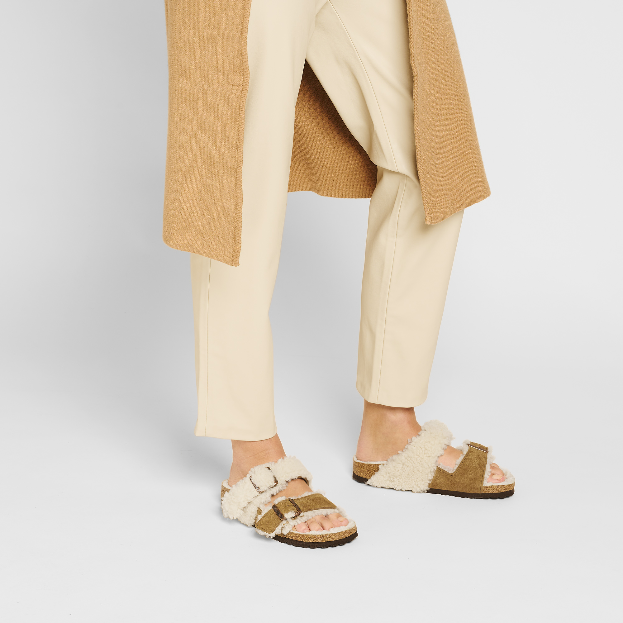 Arizona Teddy Split Suede Leather/Shearling