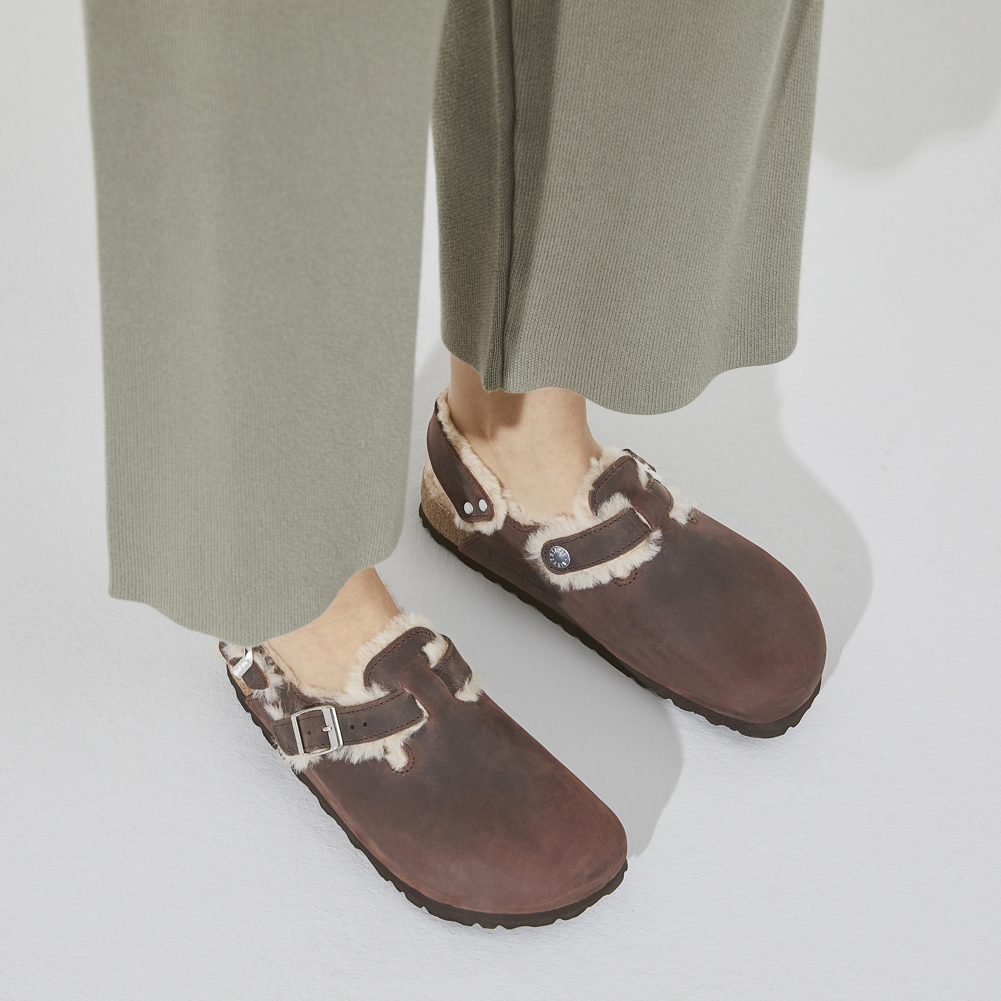 Tokio Shearling Oiled Leather