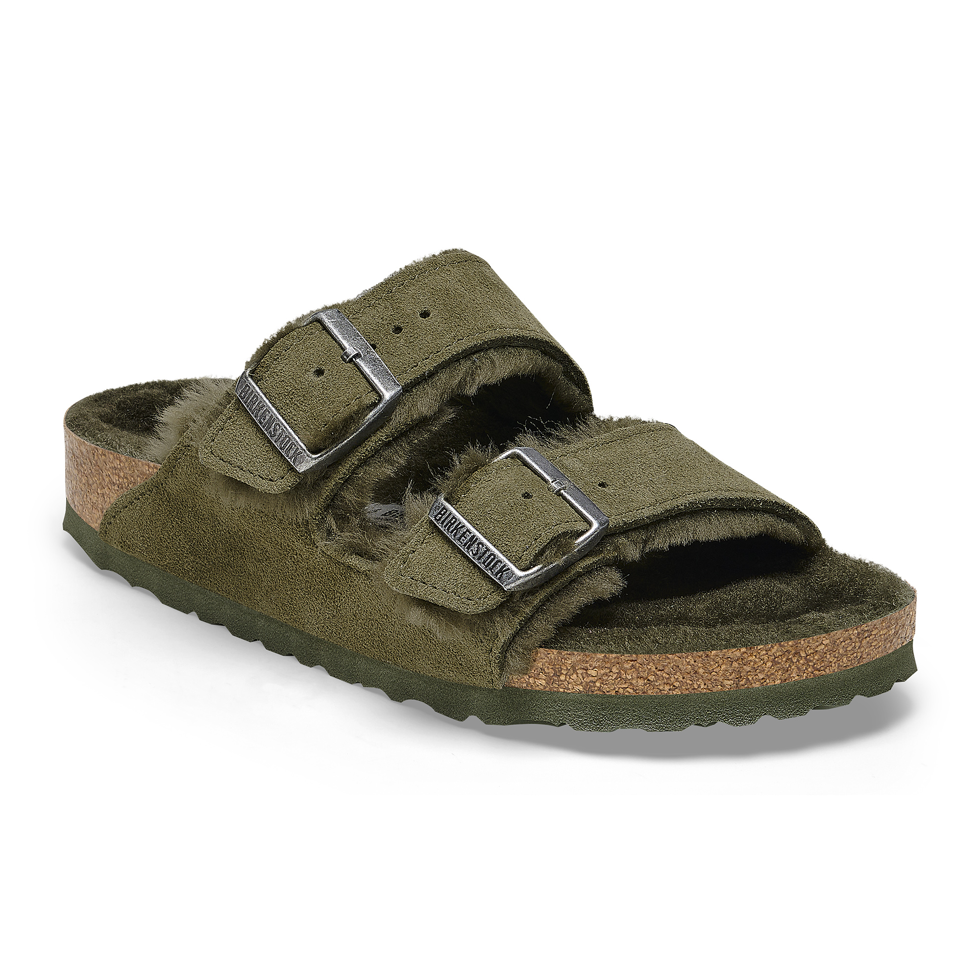 Arizona Shearling Suede Leather