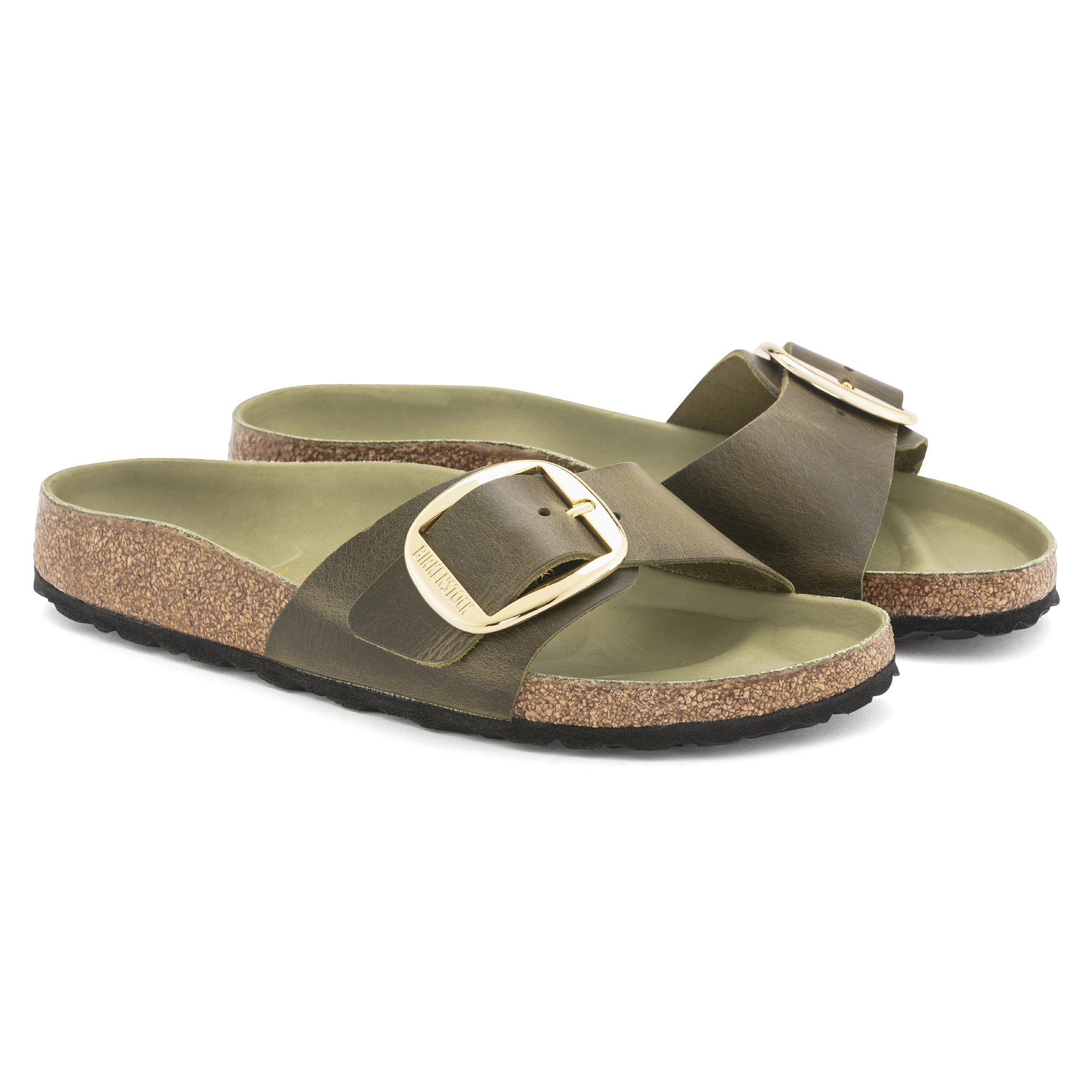 Madrid Big Buckle Oiled Leather