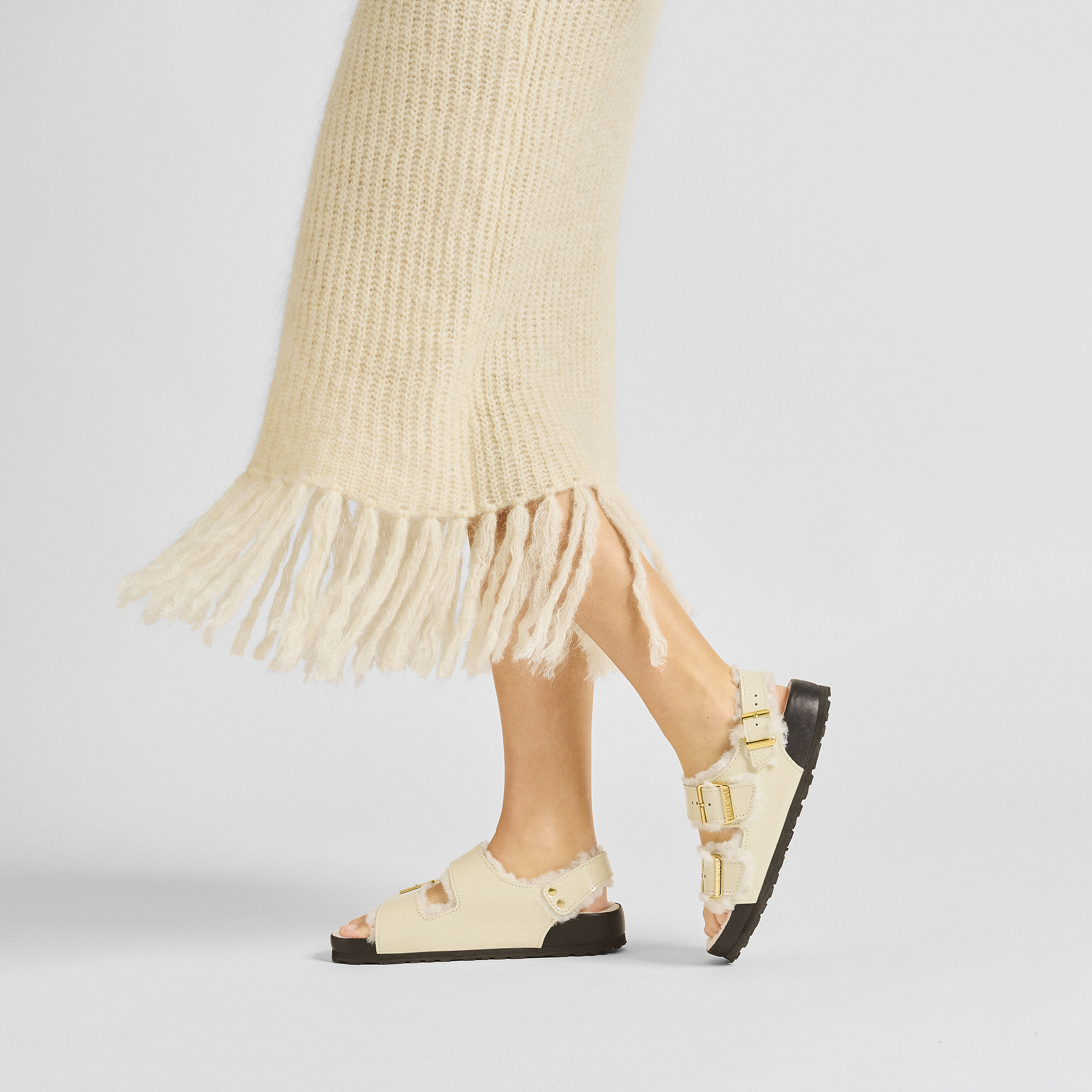 Milano Shearling Natural Leather/ Shearling