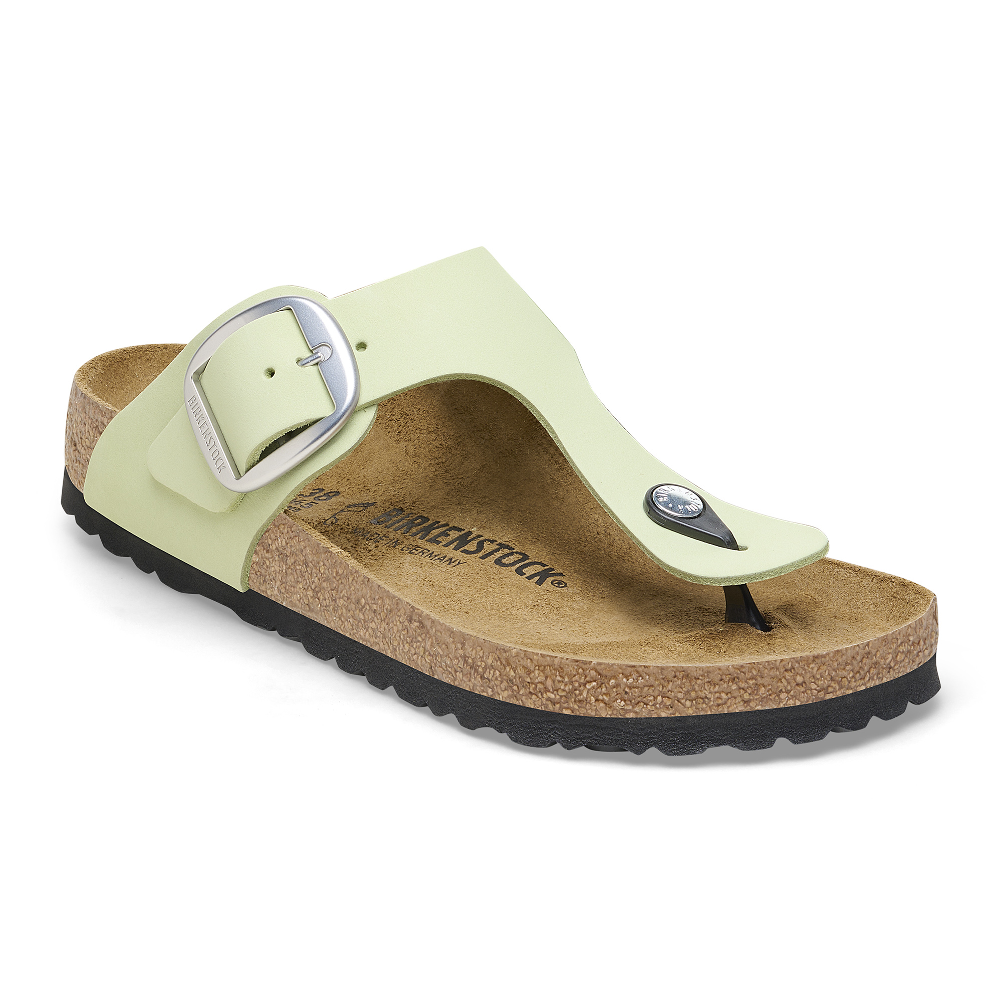 Gizeh Big Buckle Nubuck Leather