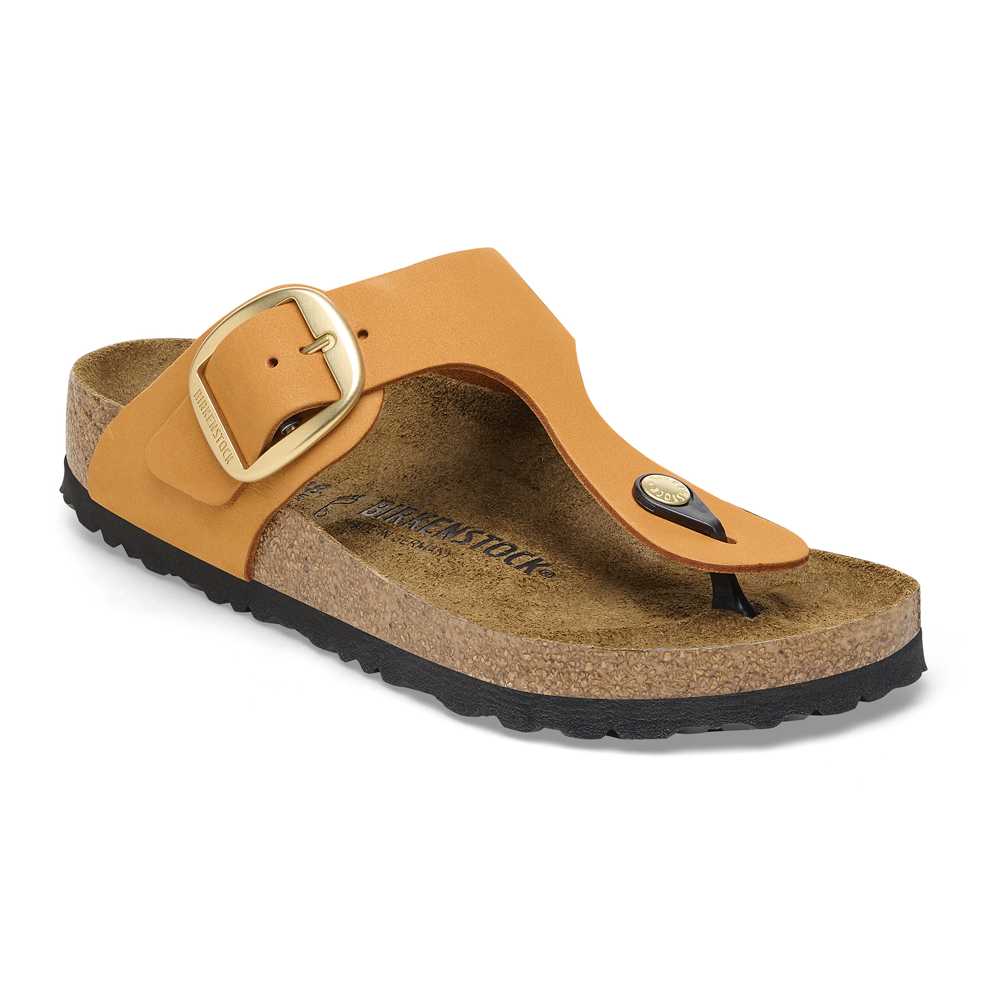 Gizeh Big Buckle Nubuck Leather