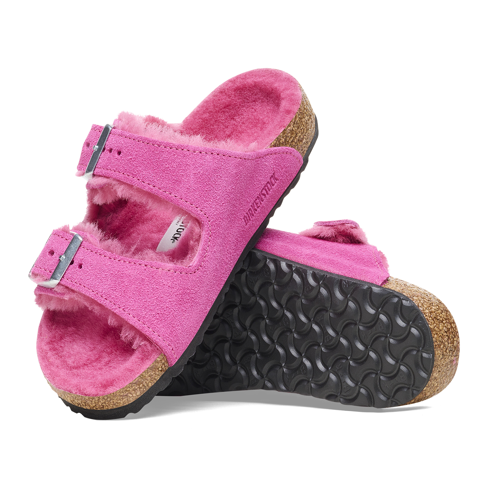 Arizona Shearling Kids Suede Leather