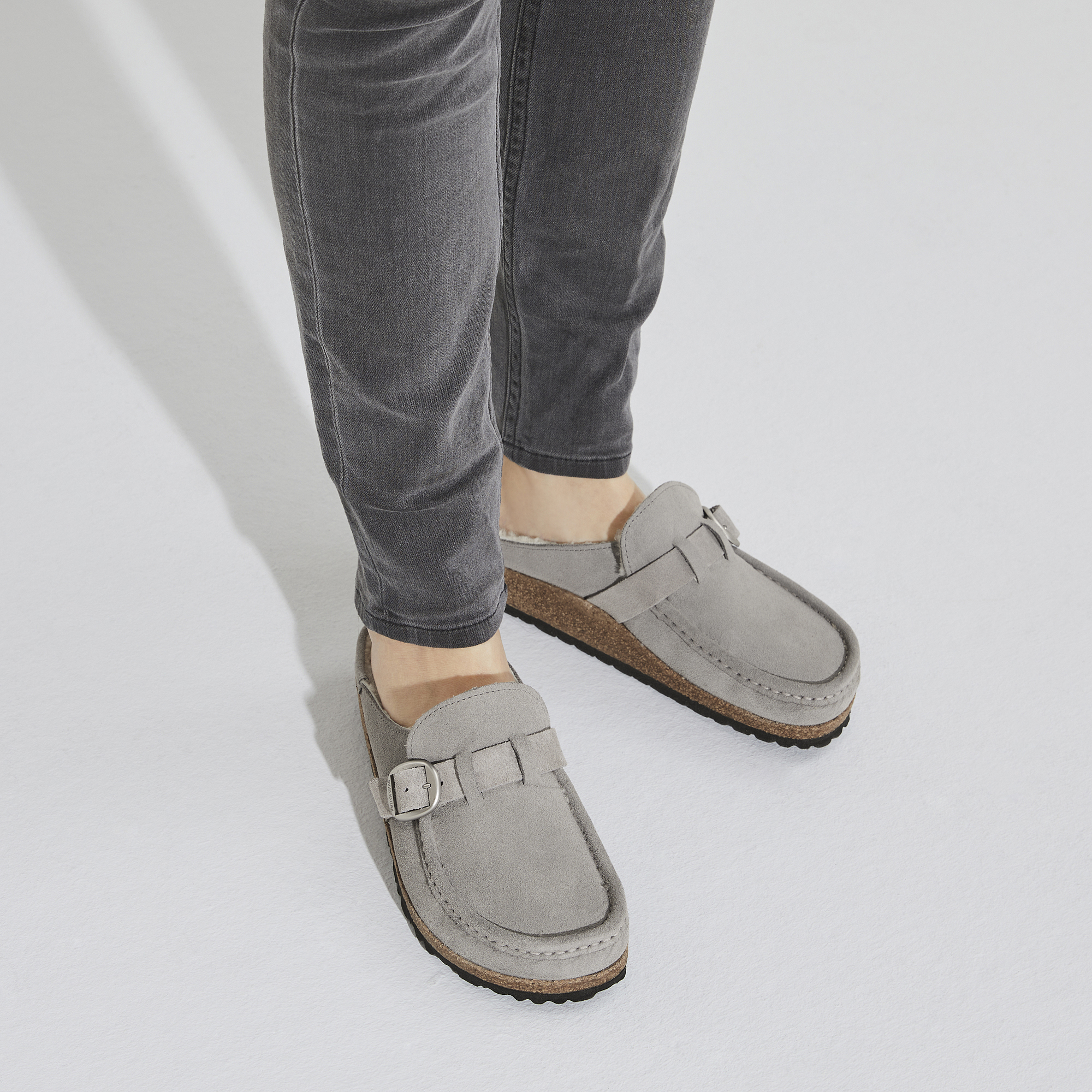 Buckley Shearling Suede Leather