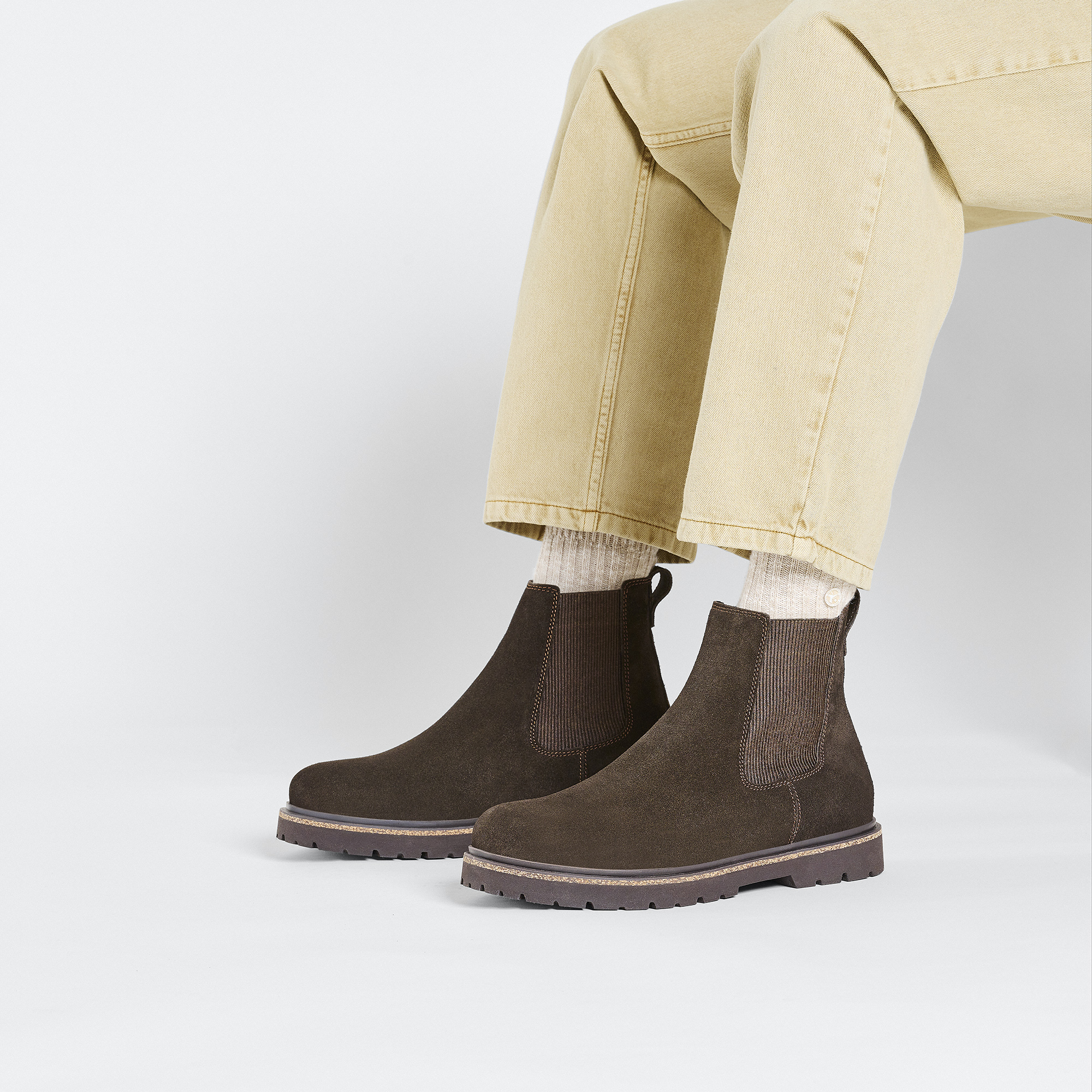 Highwood Slip On Men Suede Leather