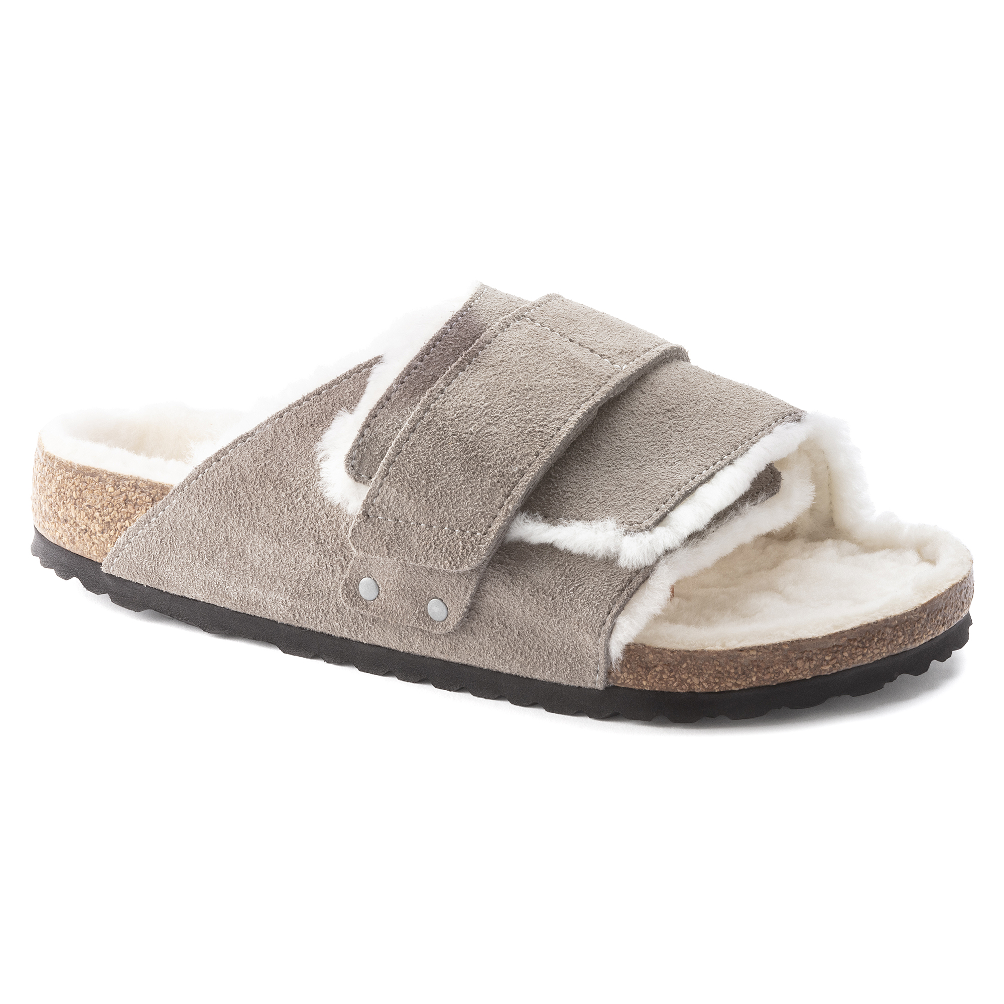 Kyoto Shearling Suede Leather