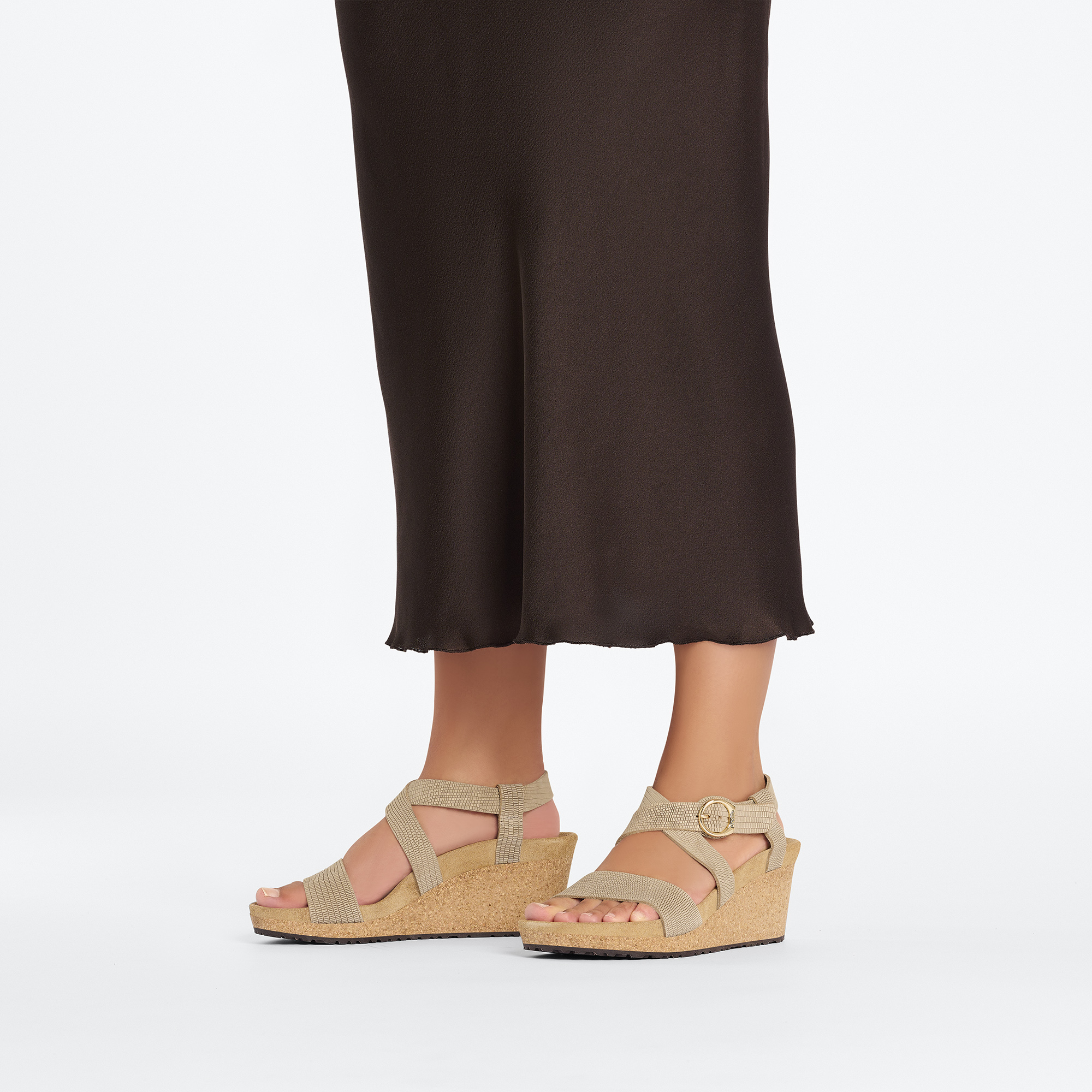 Sibyl Embossed Leather