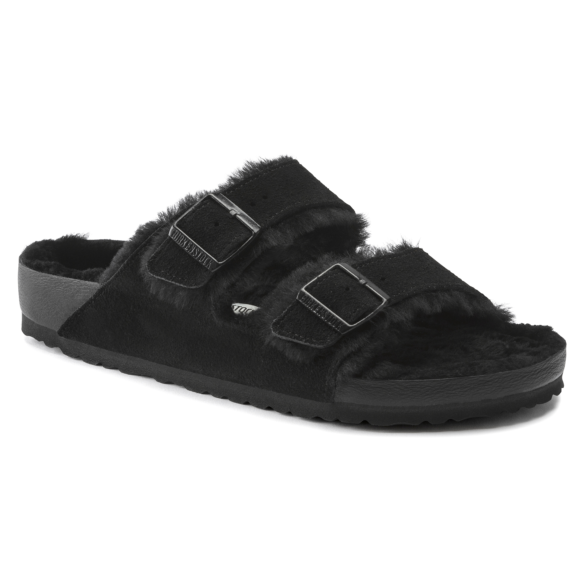 Arizona Shearling Suede Leather