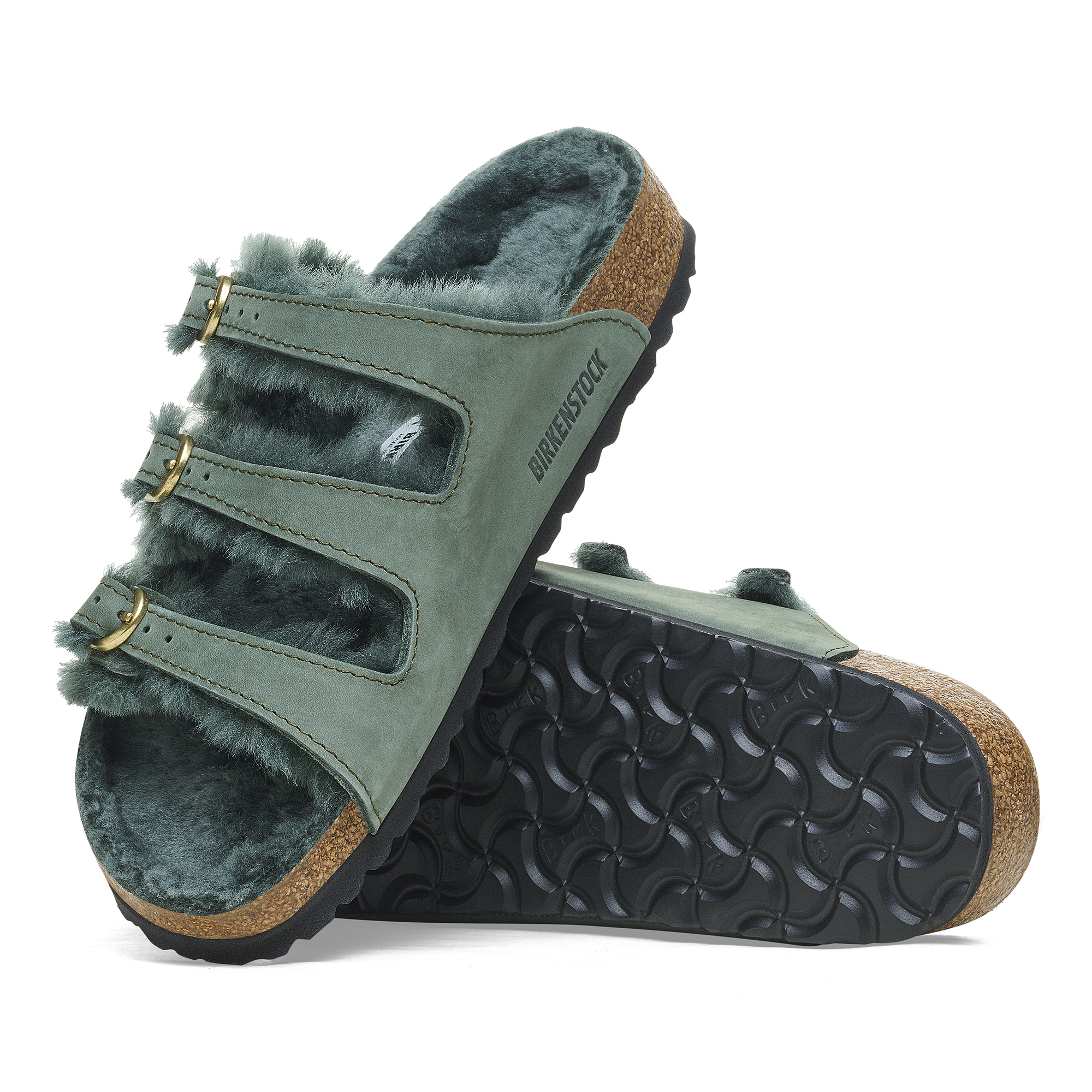 Florida Shearling Nubuck Leather