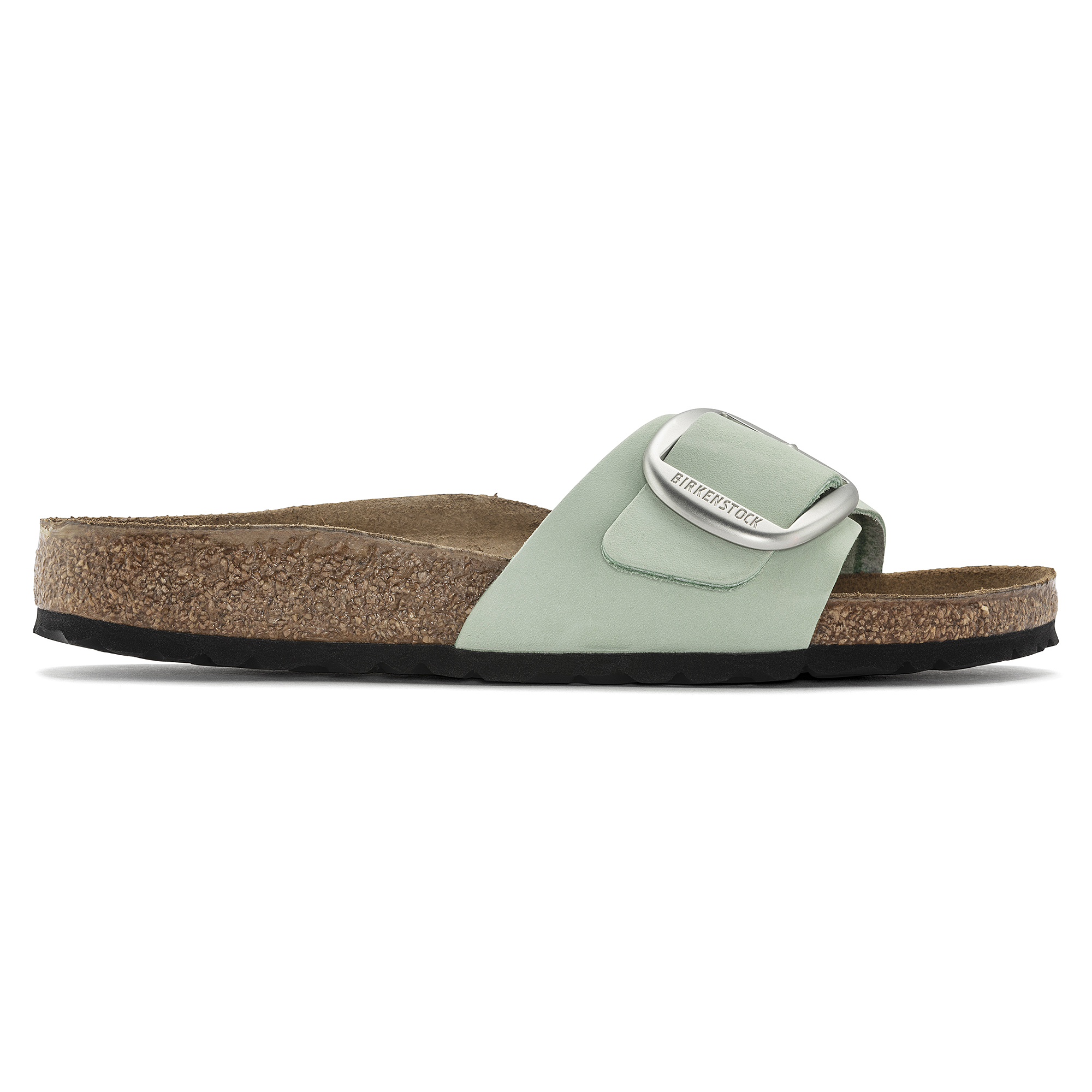 Madrid Big Buckle Nubuck Leather