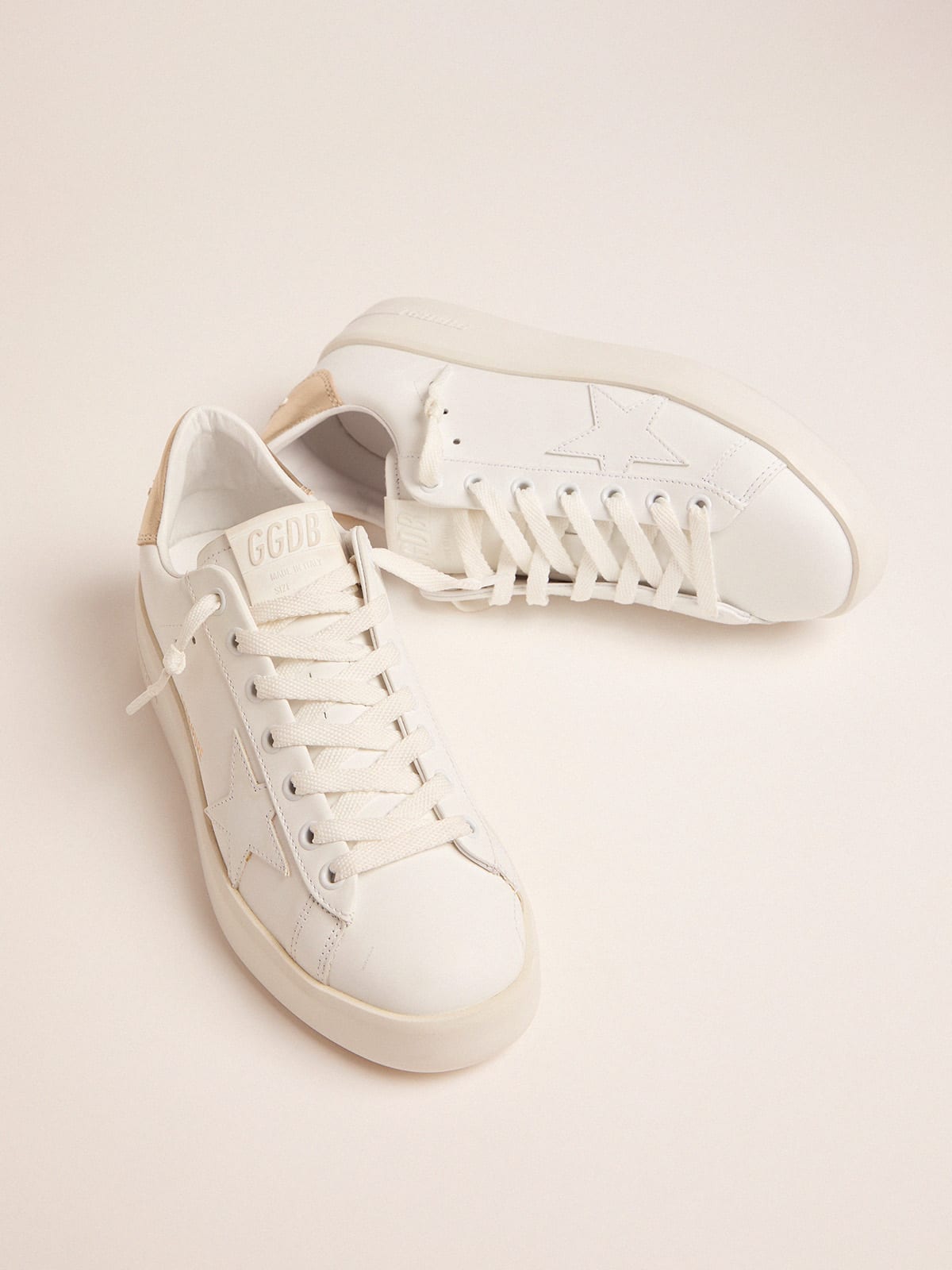 Women's Purestar sneakers with gold-coloured heel tab| Golden Goose