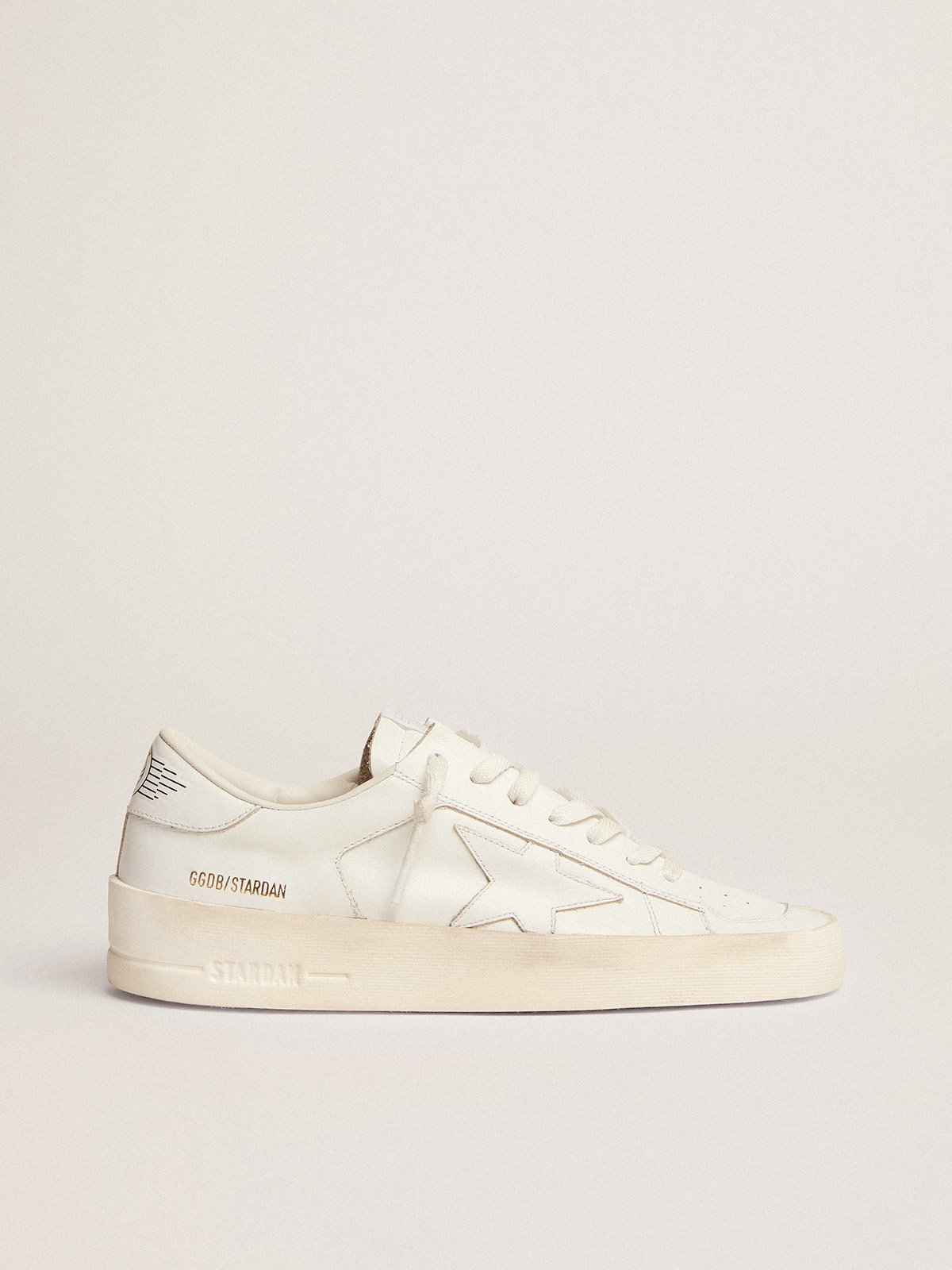 Women's Stardan sneakers in total white leather| Golden Goose