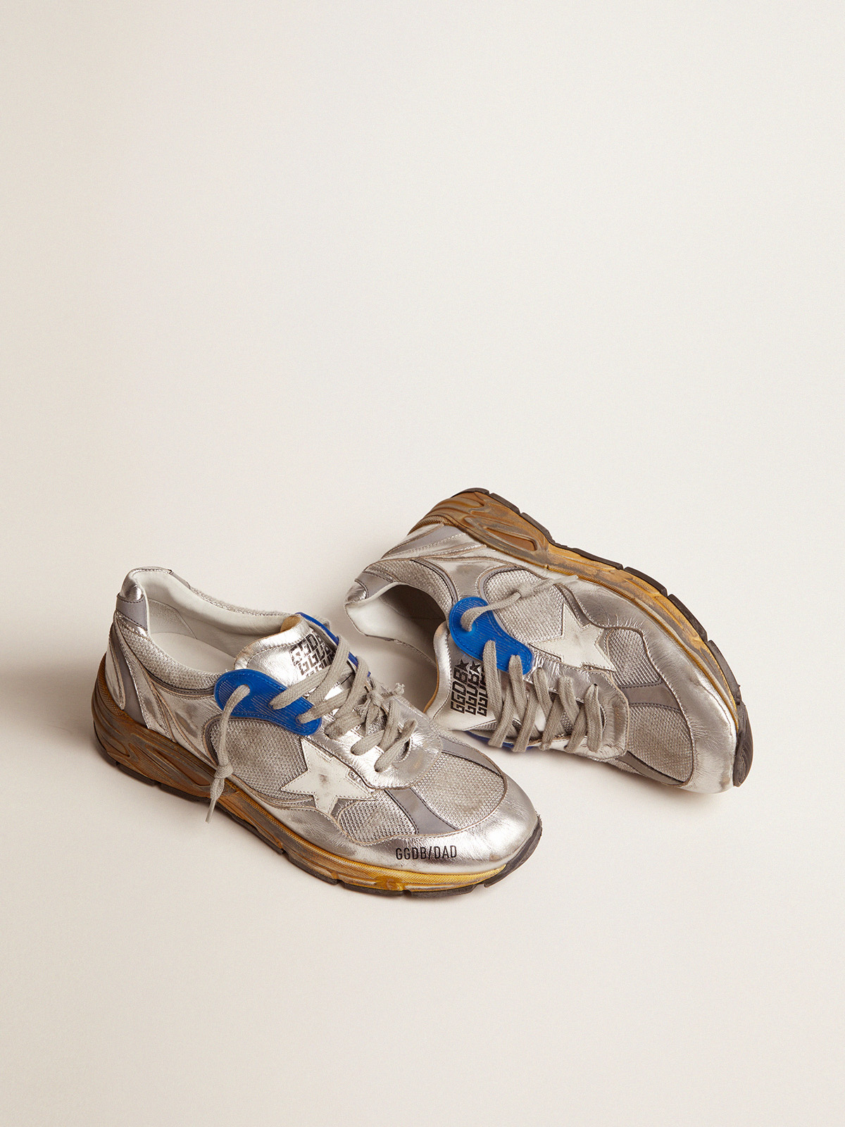 Men's Dad-Star silver| Golden Goose
