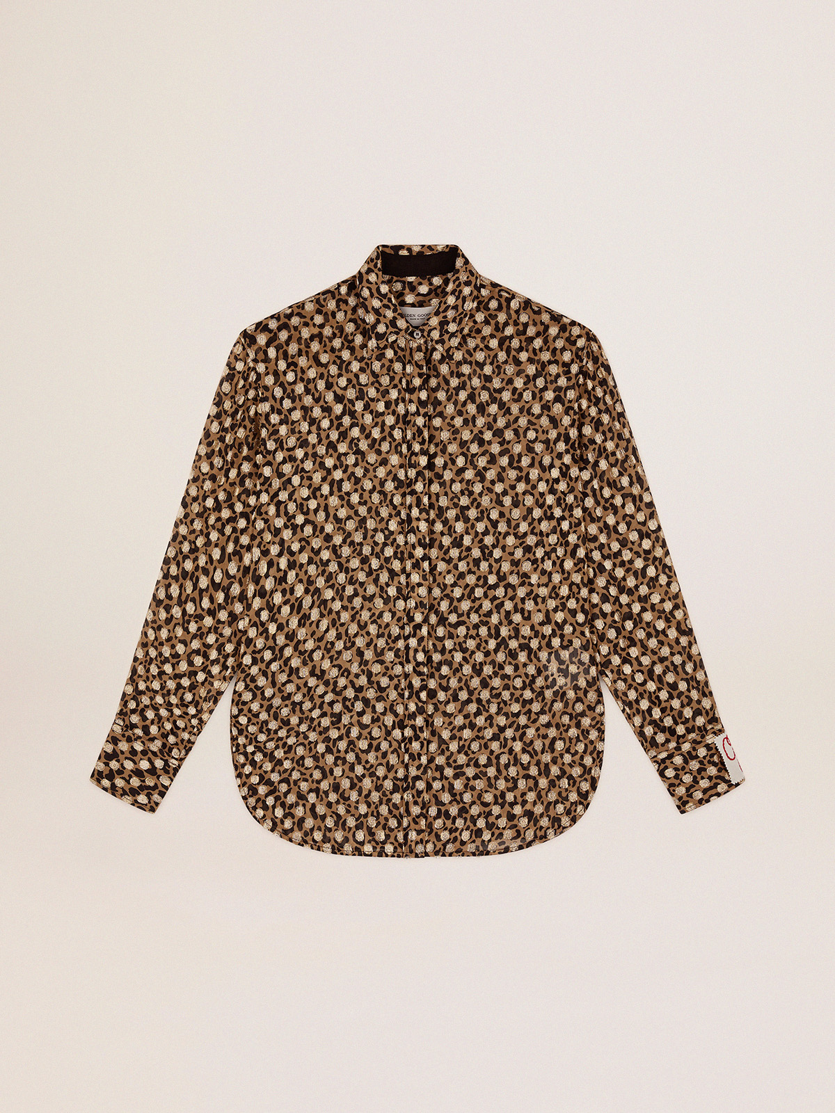 Women's animal print shirt| Golden Goose