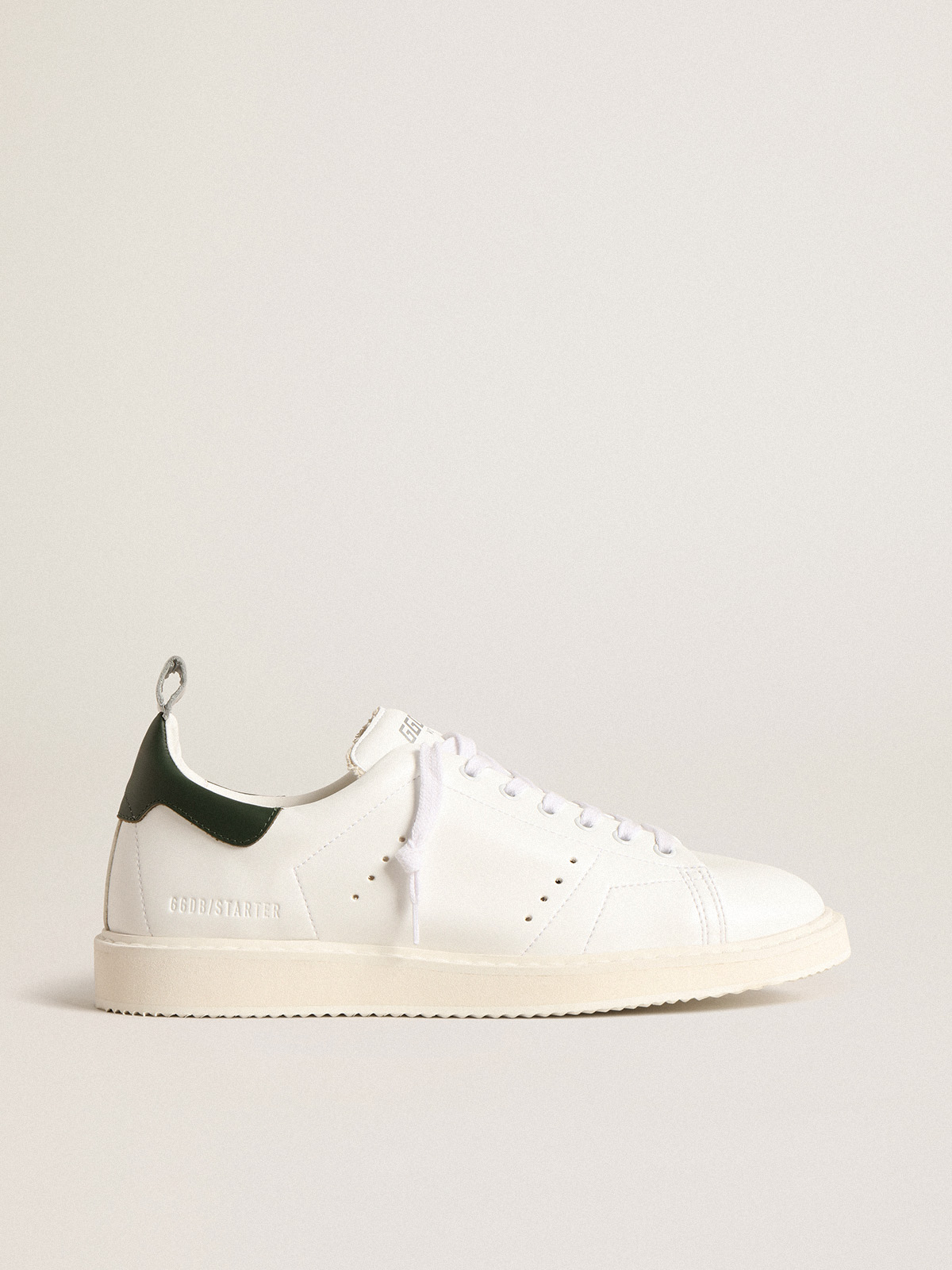 Bio-based Starter with green leather heel tab| Golden Goose