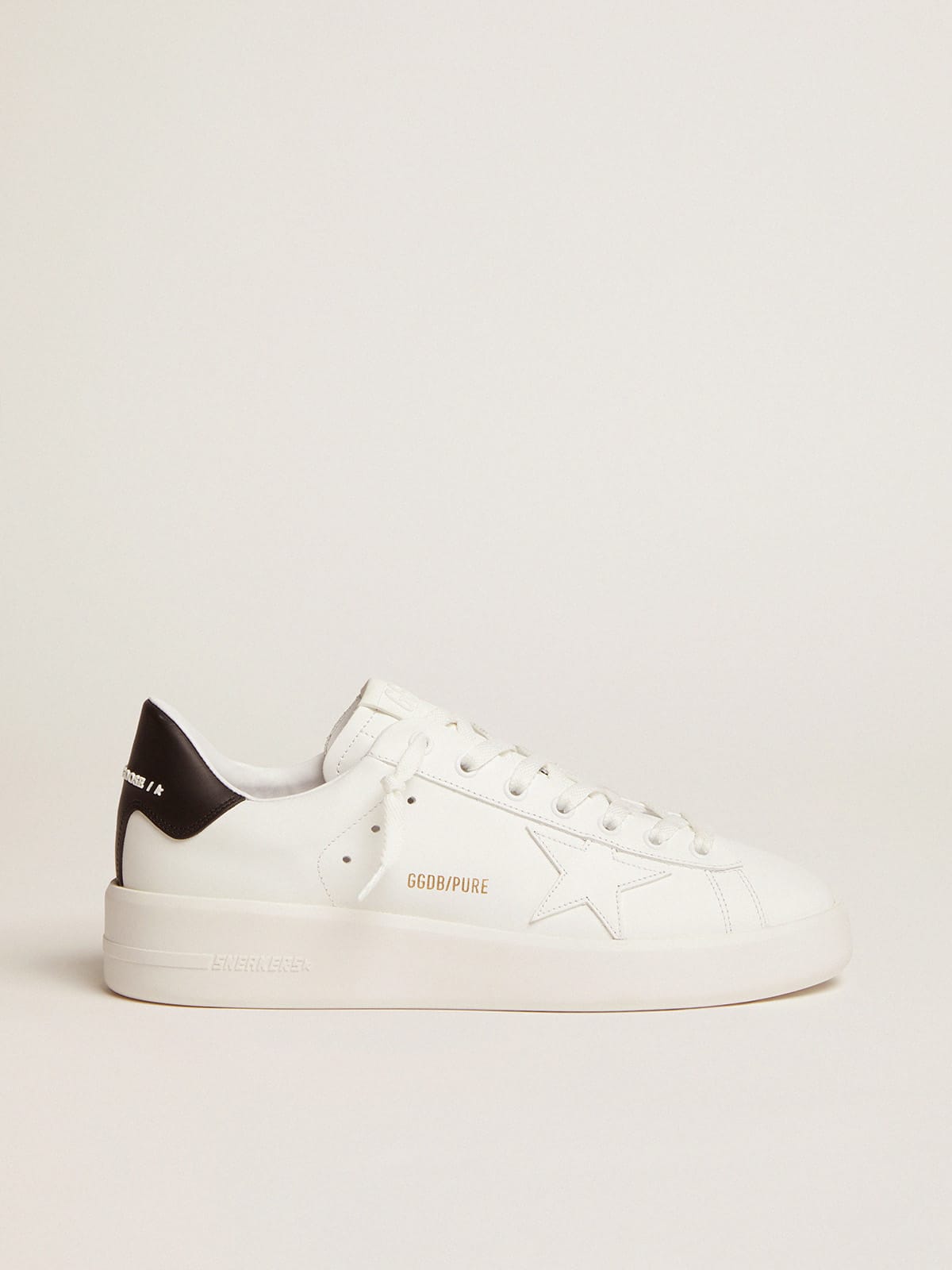 Women's Purestar with black heel tab| Golden Goose